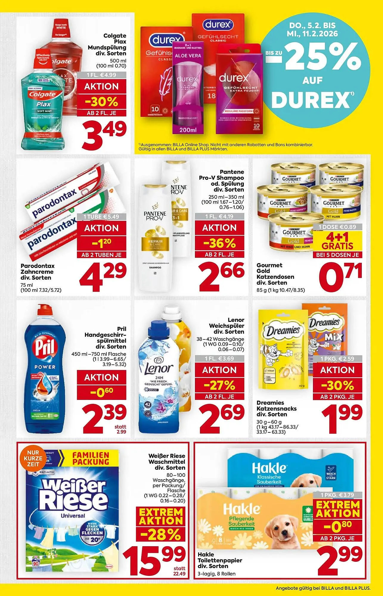 Billa Flugblatt von 5. Februar bis 11. Februar 2026 - Flugblätt seite  15