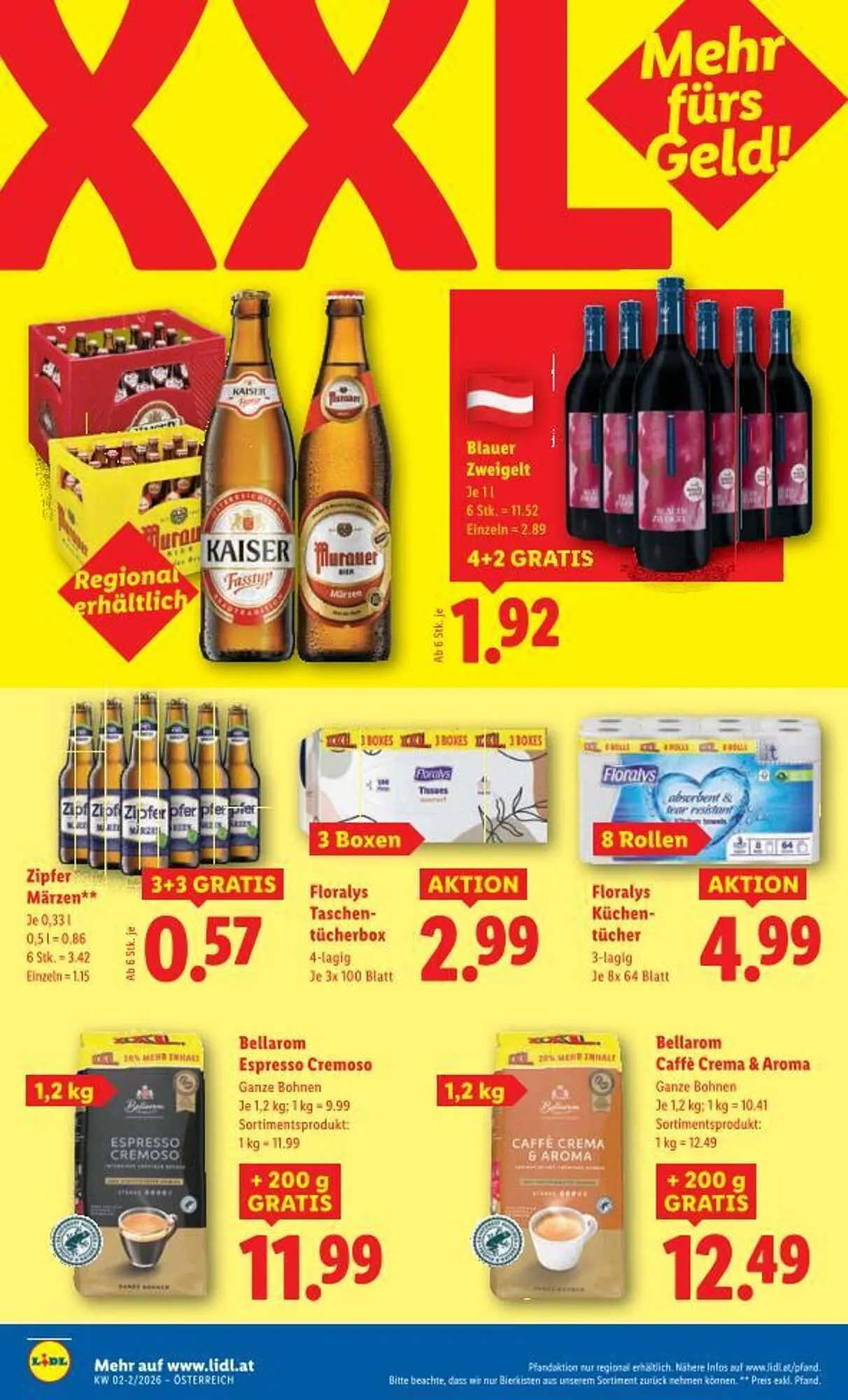 Lidl Flugblatt von 8. Jänner bis 14. Jänner 2026 - Flugblätt seite  15