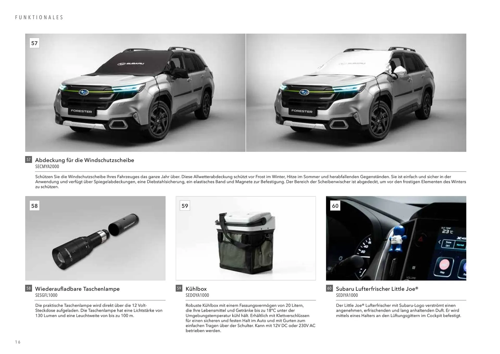 Subaru Flugblatt von 1. April bis 7. Jänner 2027 - Flugblätt seite  16