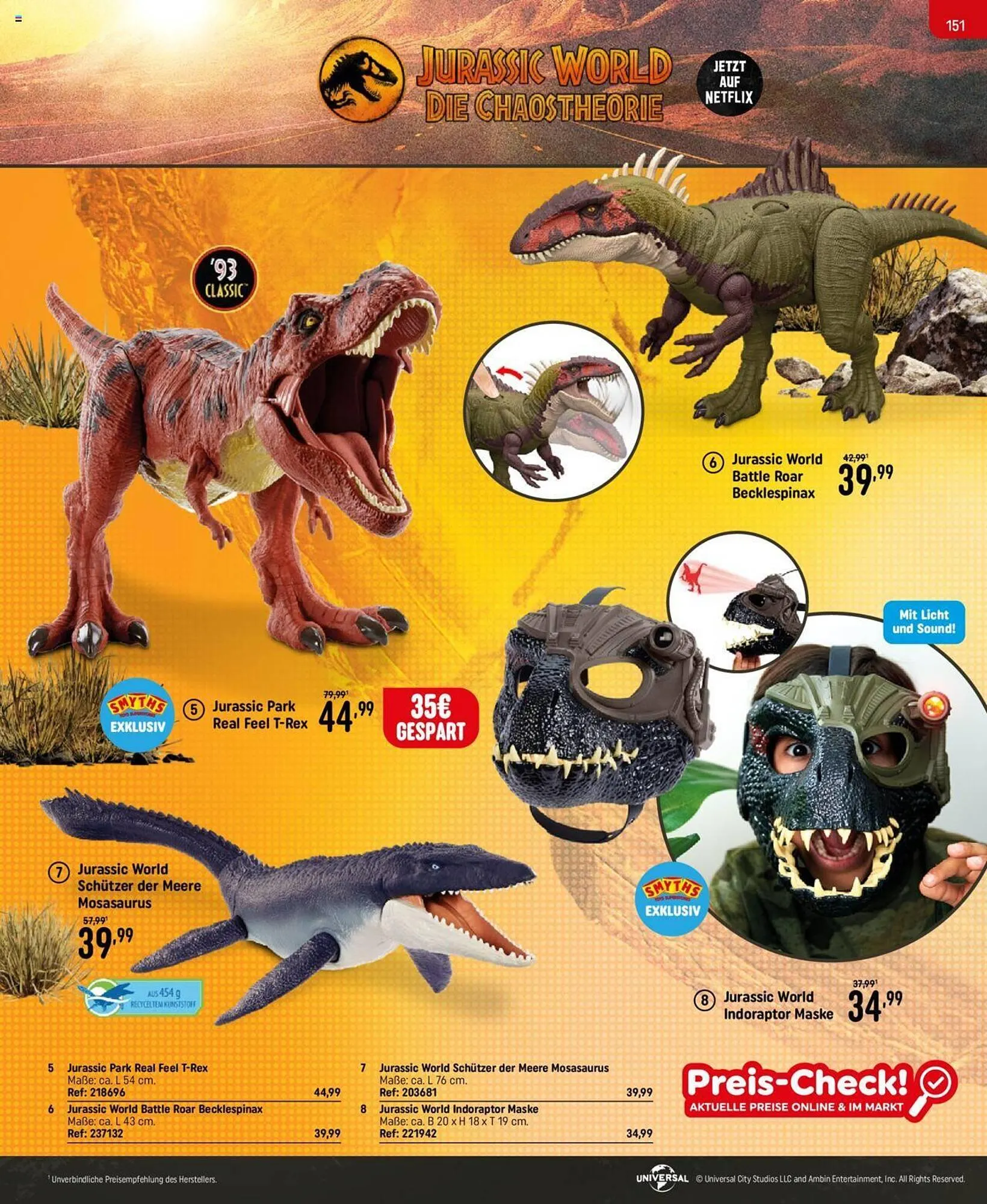 Smyths Toys Flugblatt von 25. September bis 13. Dezember 2024 - Flugblätt seite  151