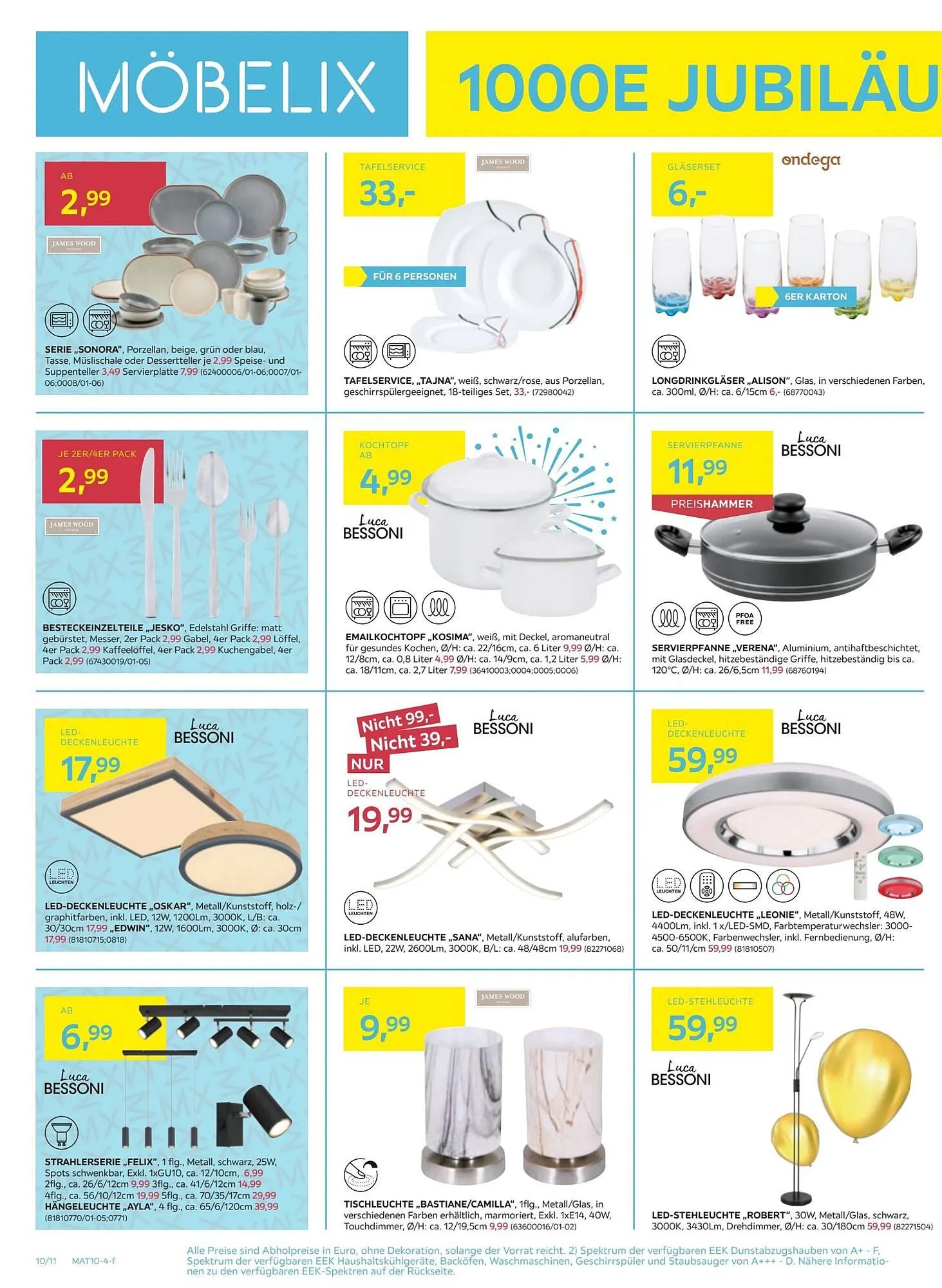Möbelix Flugblatt von 23. September bis 2. Oktober 2024 - Flugblätt seite 10