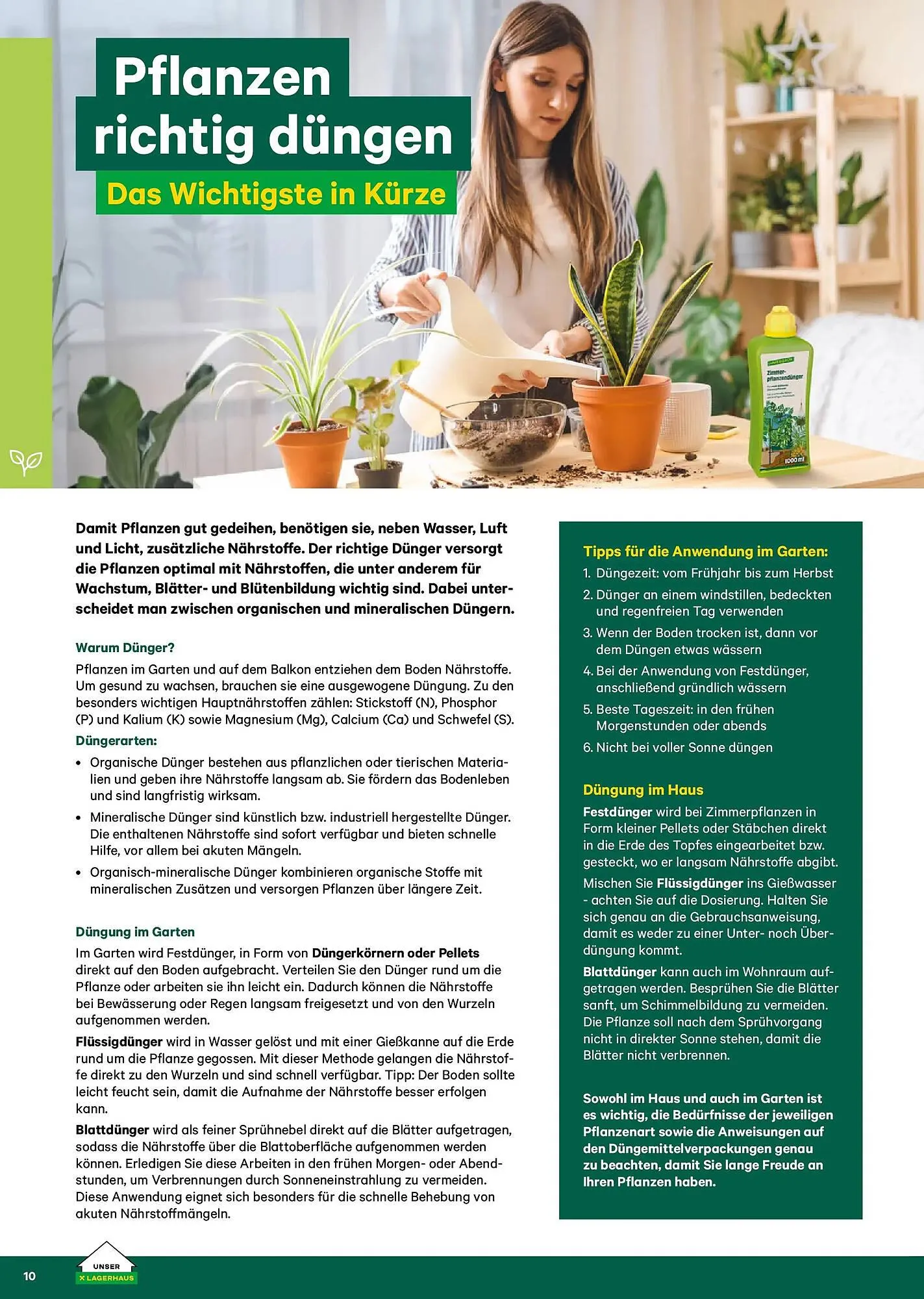 Lagerhaus Flugblatt von 22. Februar bis 31. Mai 2026 - Flugblätt seite 10