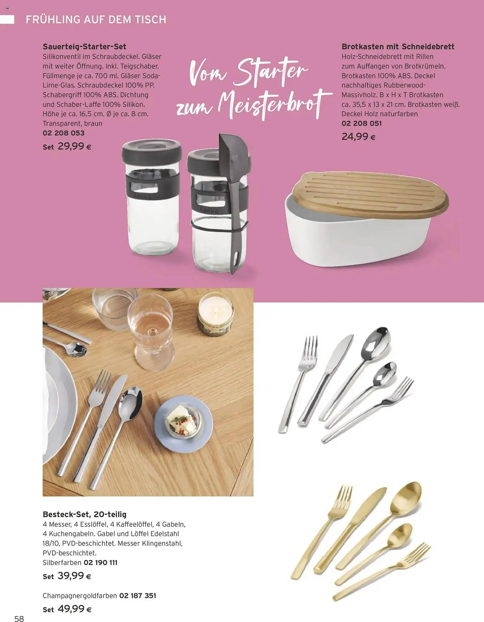 Tchibo Eduscho Flugblatt von 1. März bis 31. März 2026 - Flugblätt seite 58