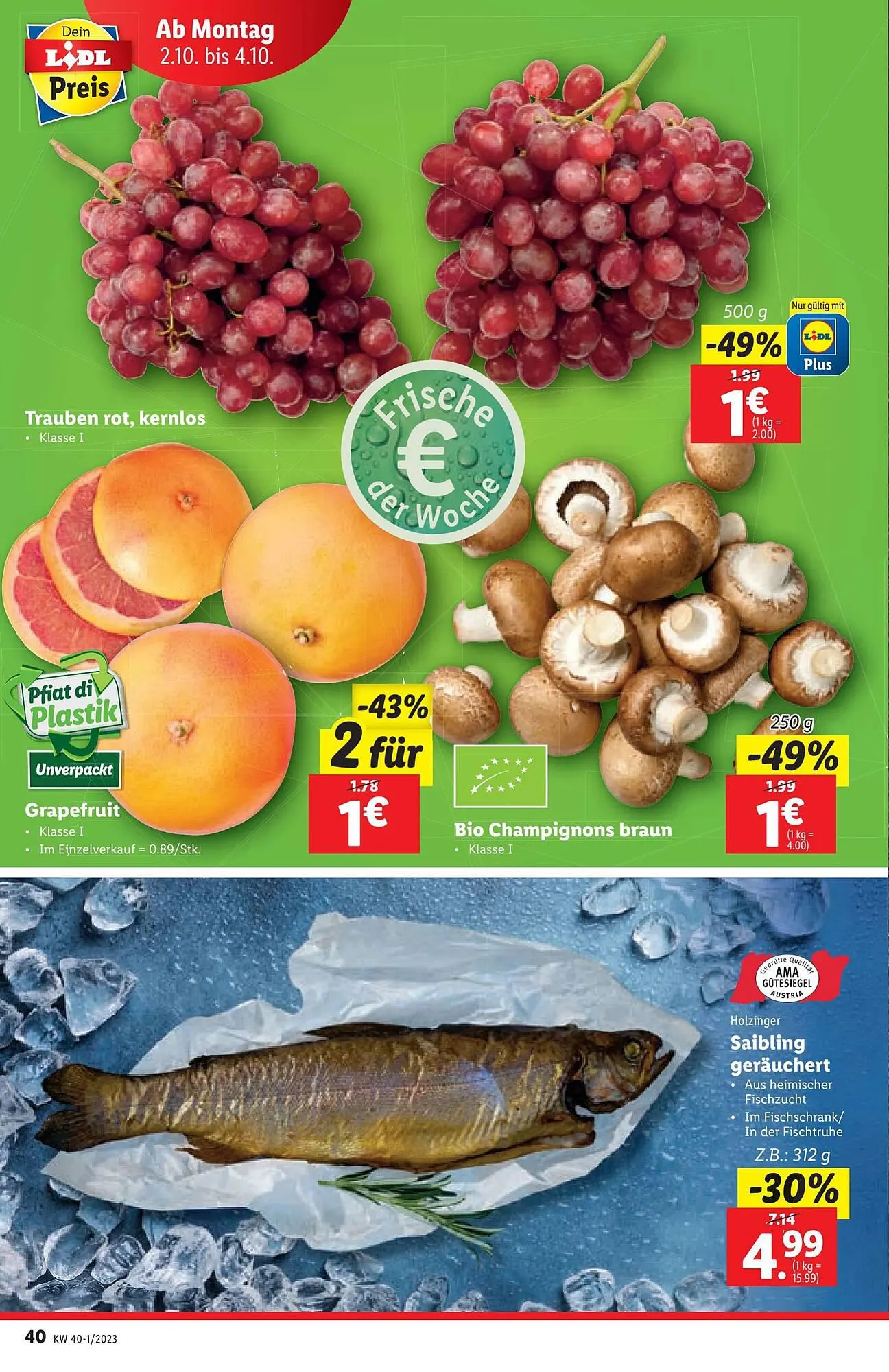 Lidl Flugblatt von 27. September bis 4. Oktober 2023 - Flugblätt seite 42