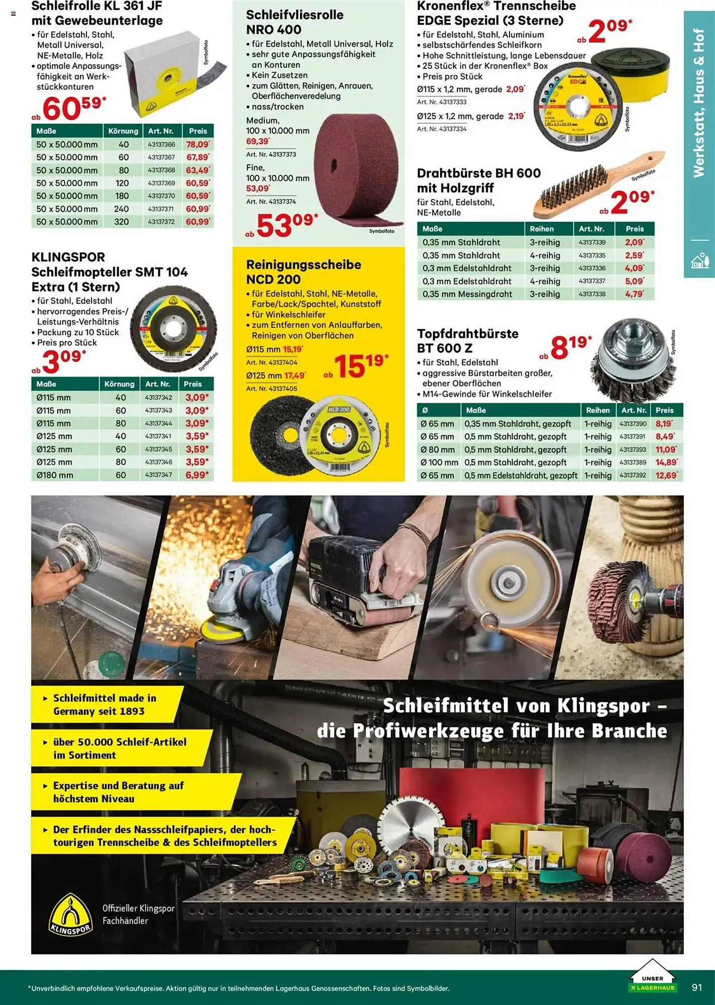 Lagerhaus Flugblatt von 1. Jänner bis 20. Februar 2025 - Flugblätt seite  91
