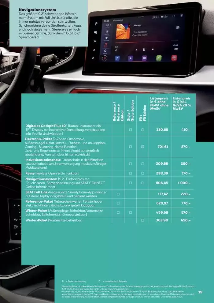 Seat Ibiza von 4. Februar bis 26. Jänner 2026 - Flugblätt seite  15