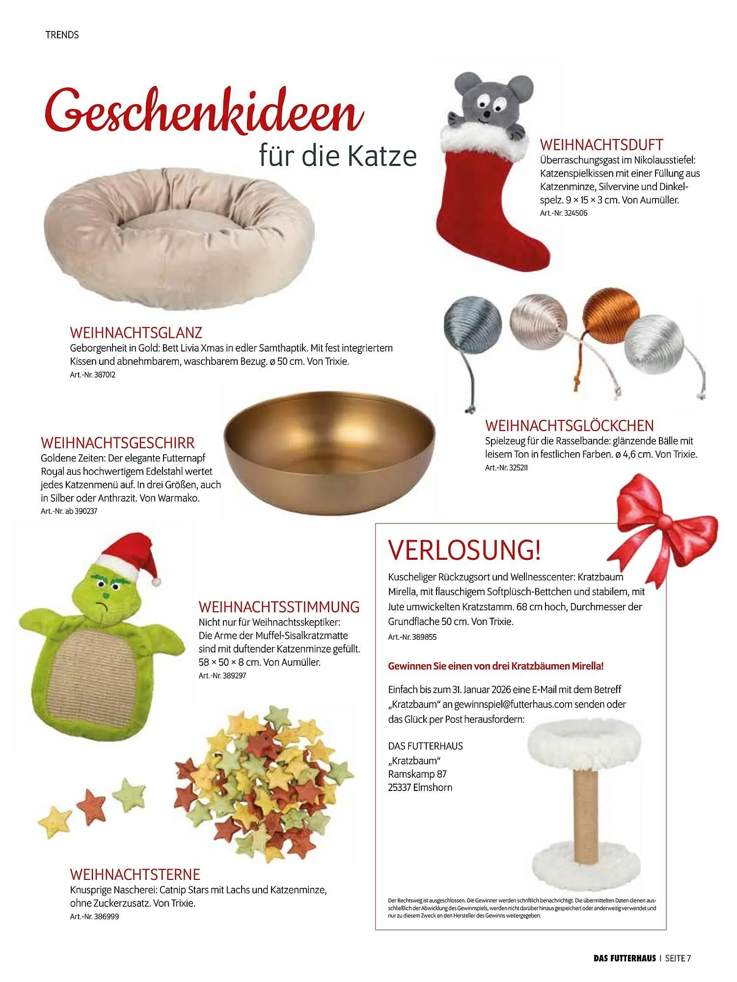 Das Futterhaus Prospekt von 17. Dezember bis 6. Jänner 2026 - Flugblätt seite 7