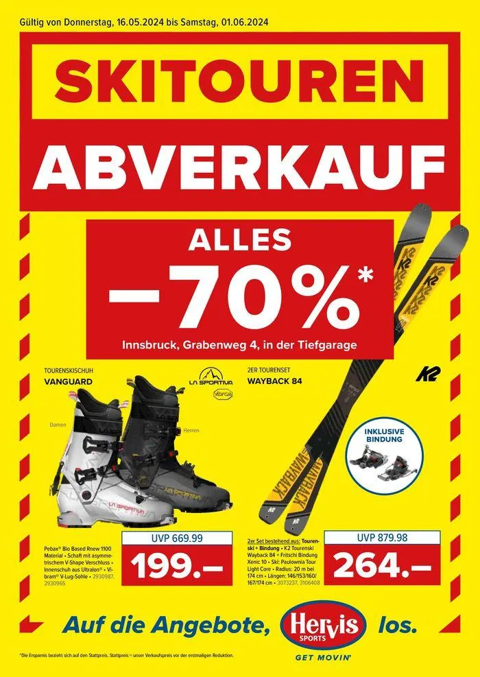 Flugblatt Hervis - 1