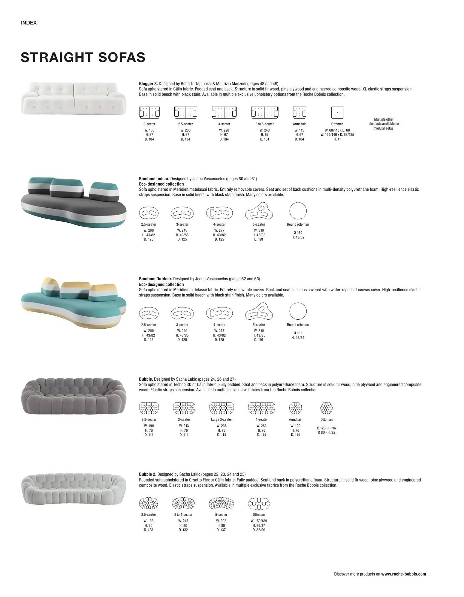 Roche Bobois Flugblatt von 9. Jänner bis 6. Jänner 2026 - Flugblätt seite 256