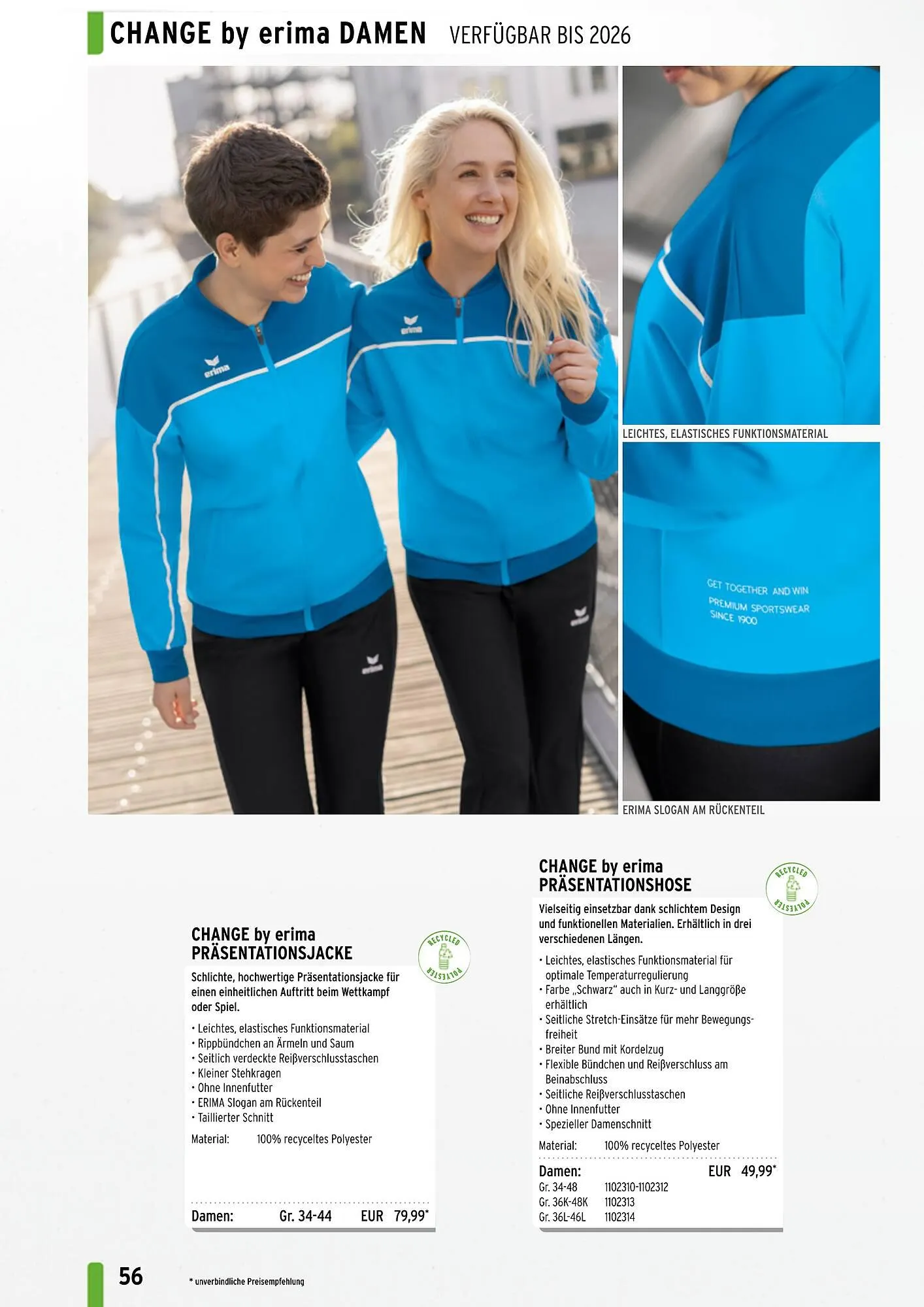 ERIMA Flugblatt von 2. Jänner bis 31. Dezember 2024 - Flugblätt seite  56