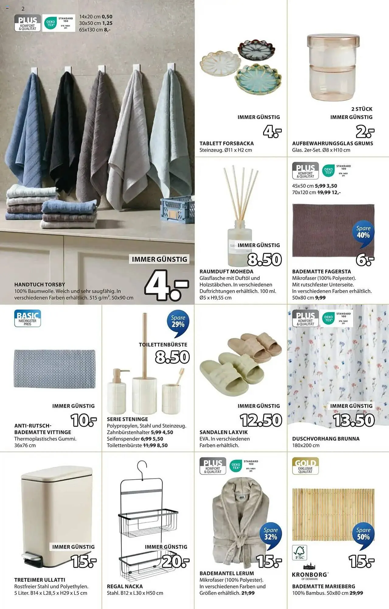 JYSK Flugblatt von 22. Jänner bis 11. Februar 2025 - Flugblätt seite 2