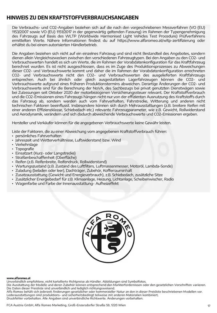 Alfa Romeo Tonale von 20. Februar bis 20. Februar 2026 - Flugblätt seite  17