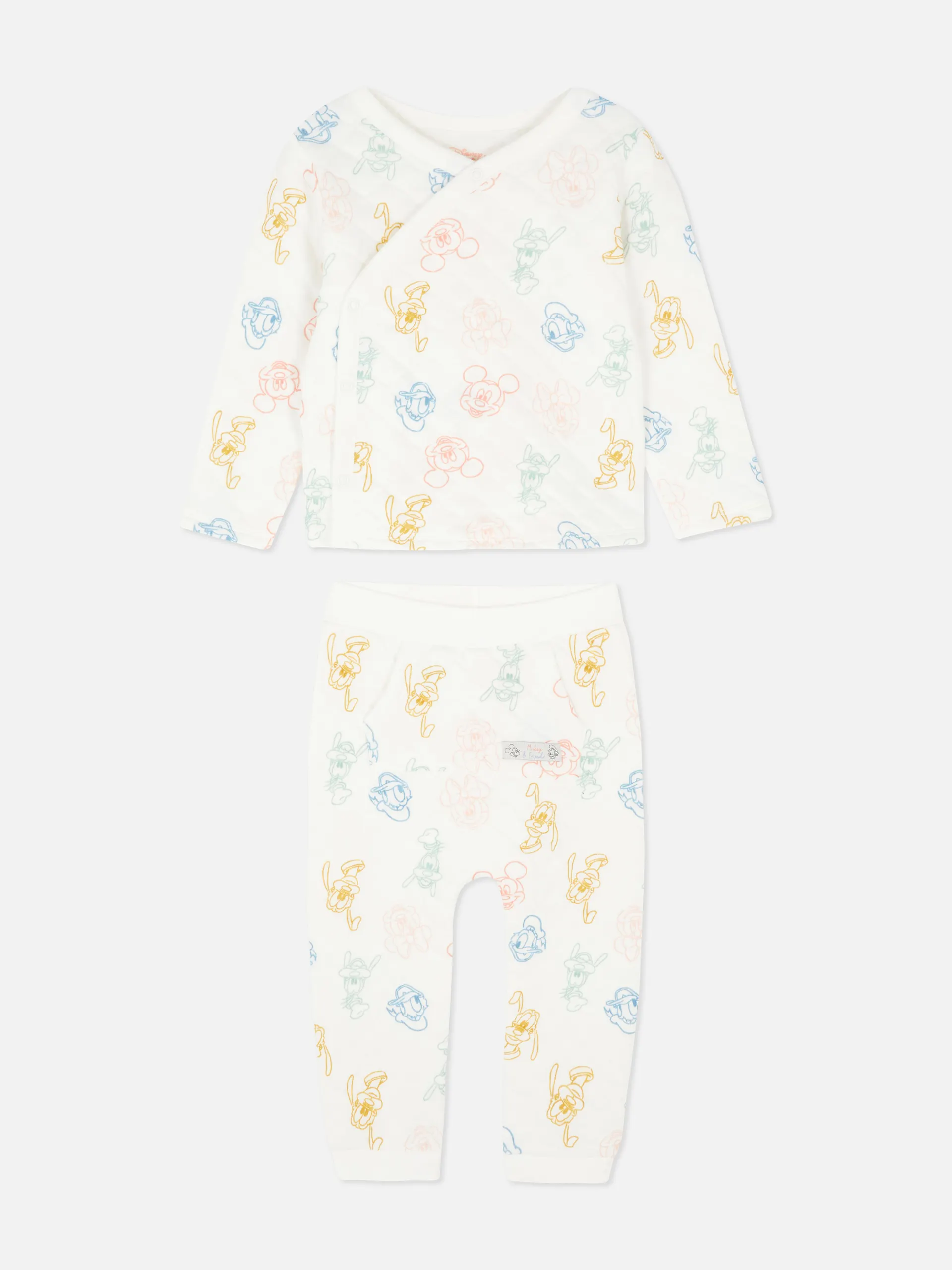 „Disney“ gestepptes zweiteiliges Set