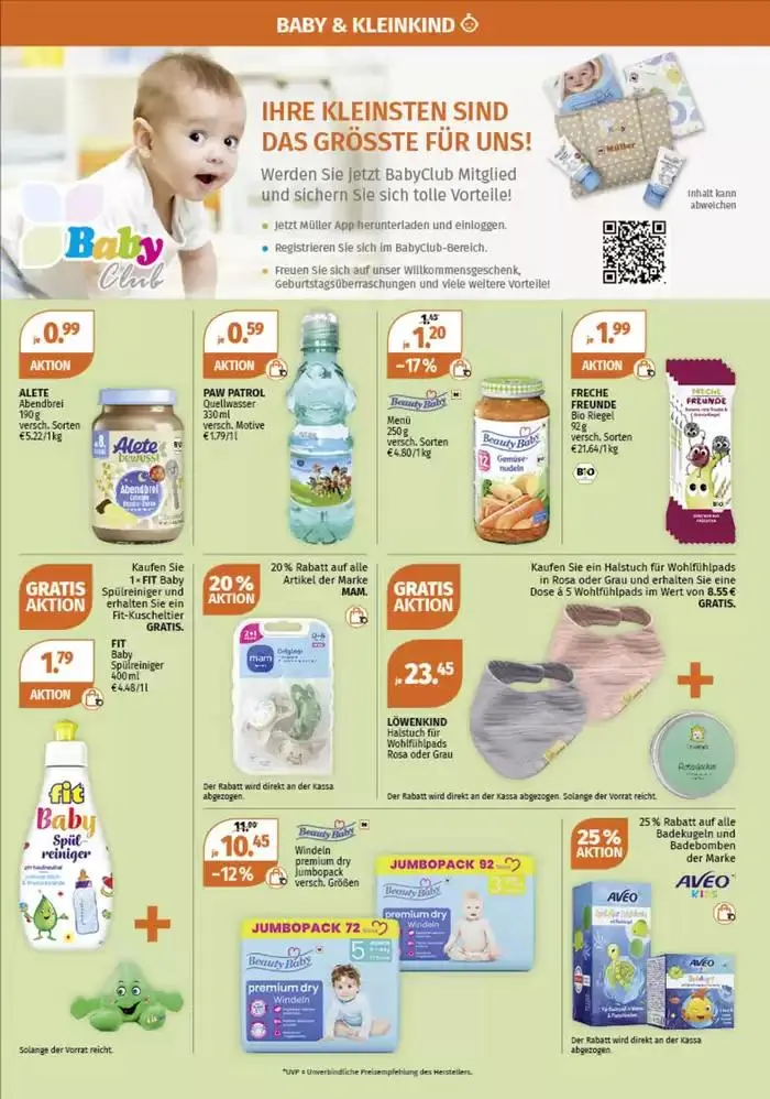 Müller flugblatt von 7. Jänner bis 14. Jänner 2025 - Flugblätt seite 11