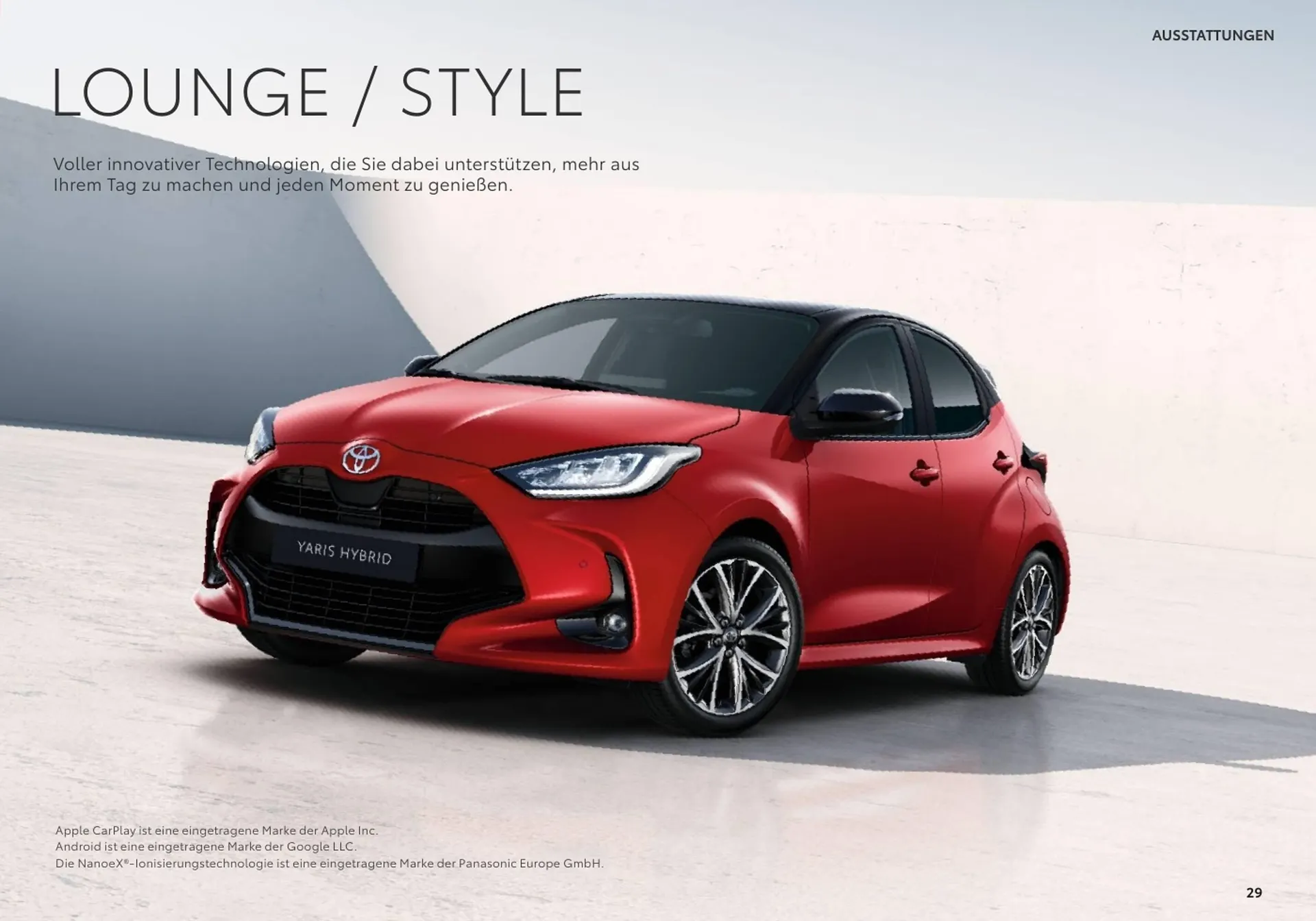 Toyota Flugblatt von 1. April bis 20. Oktober 2026 - Flugblätt seite 29