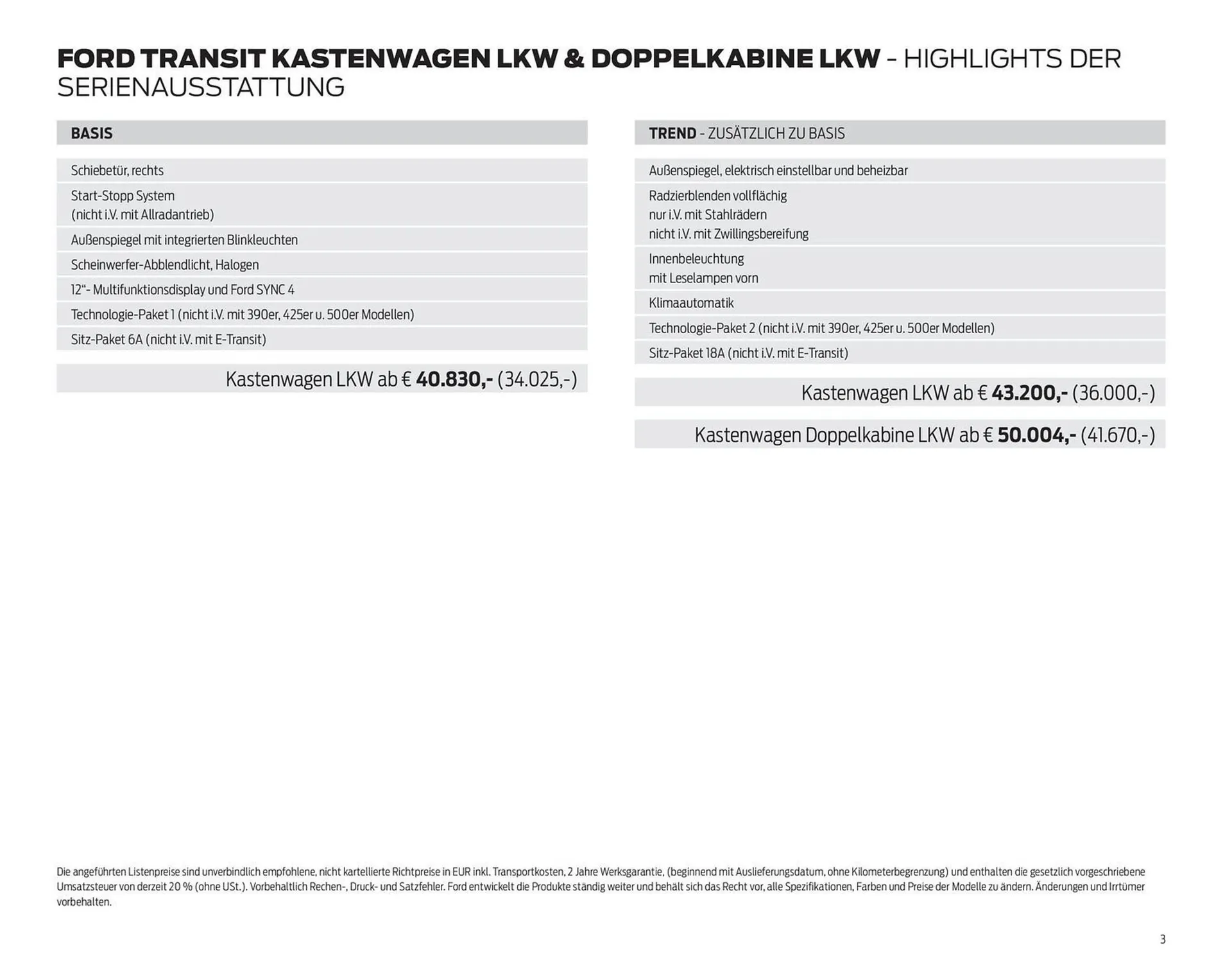 Ford Flugblatt von 24. September bis 3. Februar 2026 - Flugblätt seite  3