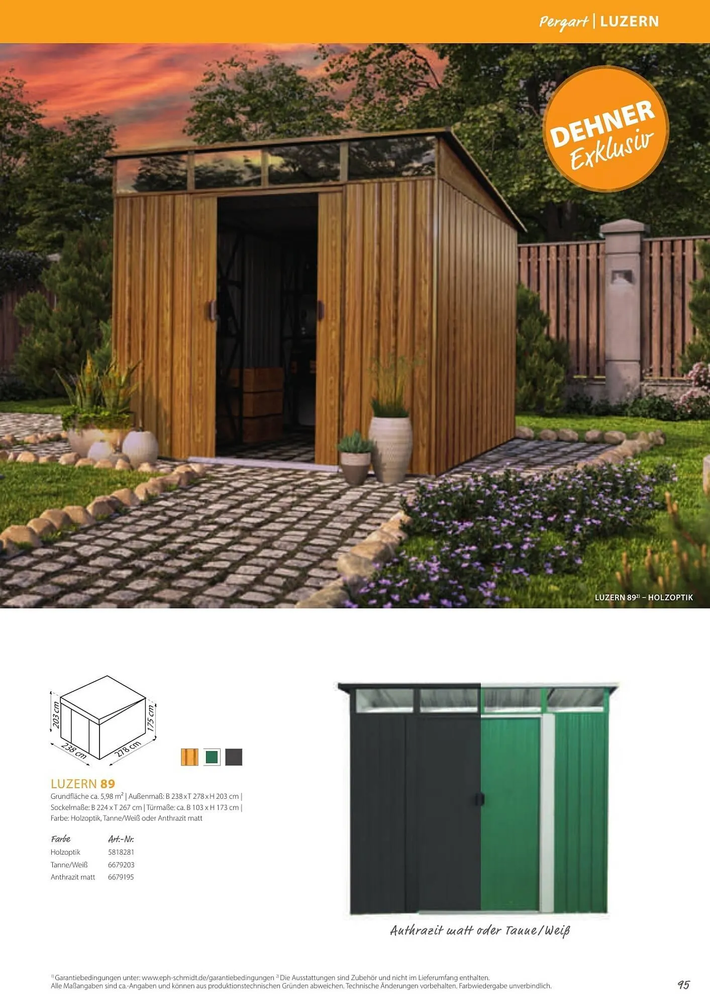 Dehner Flugblatt von 11. September bis 31. Dezember 2025 - Flugblätt seite 95