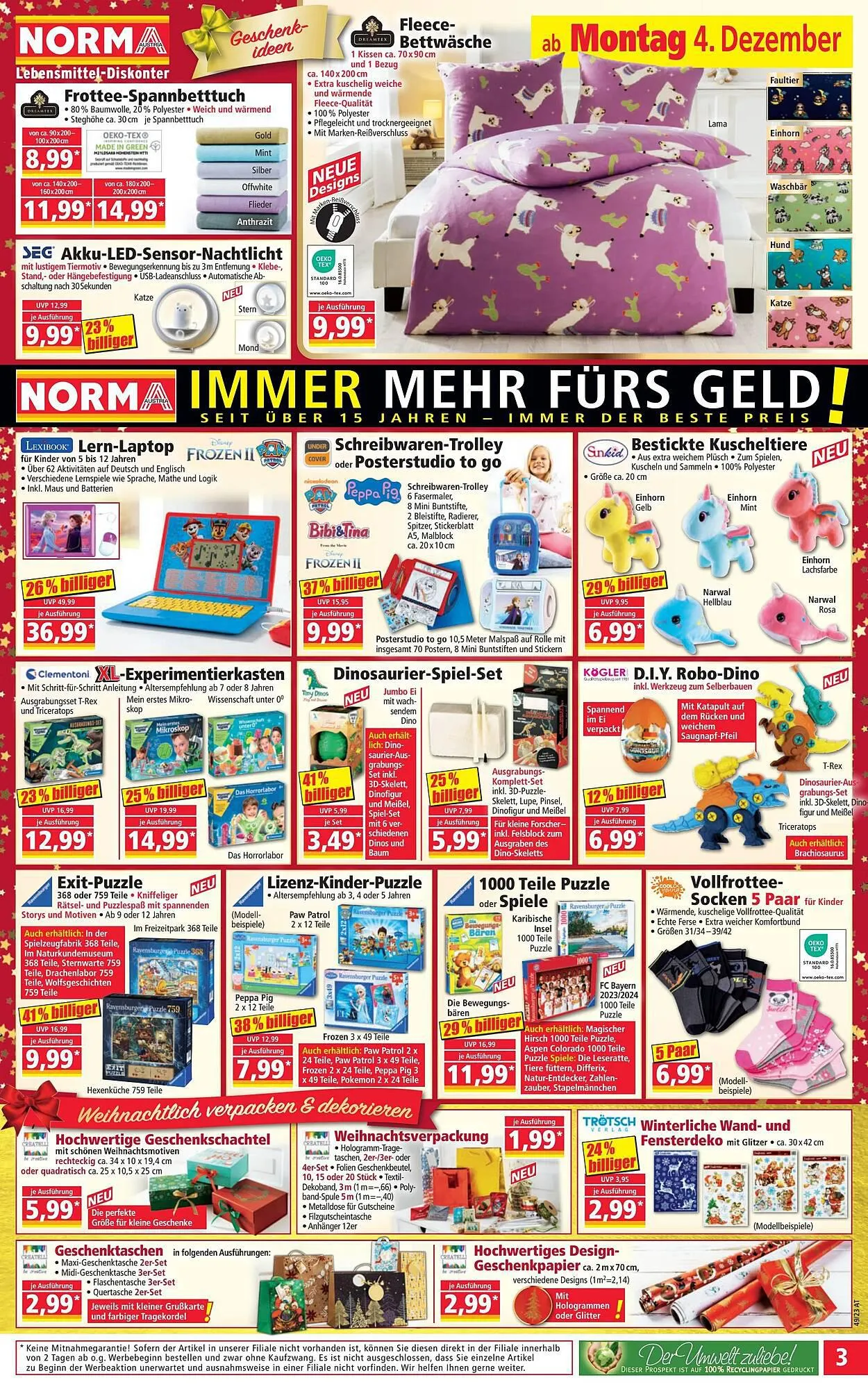 Norma Flugblatt von 3. Dezember bis 9. Dezember 2023 - Flugblätt seite 3