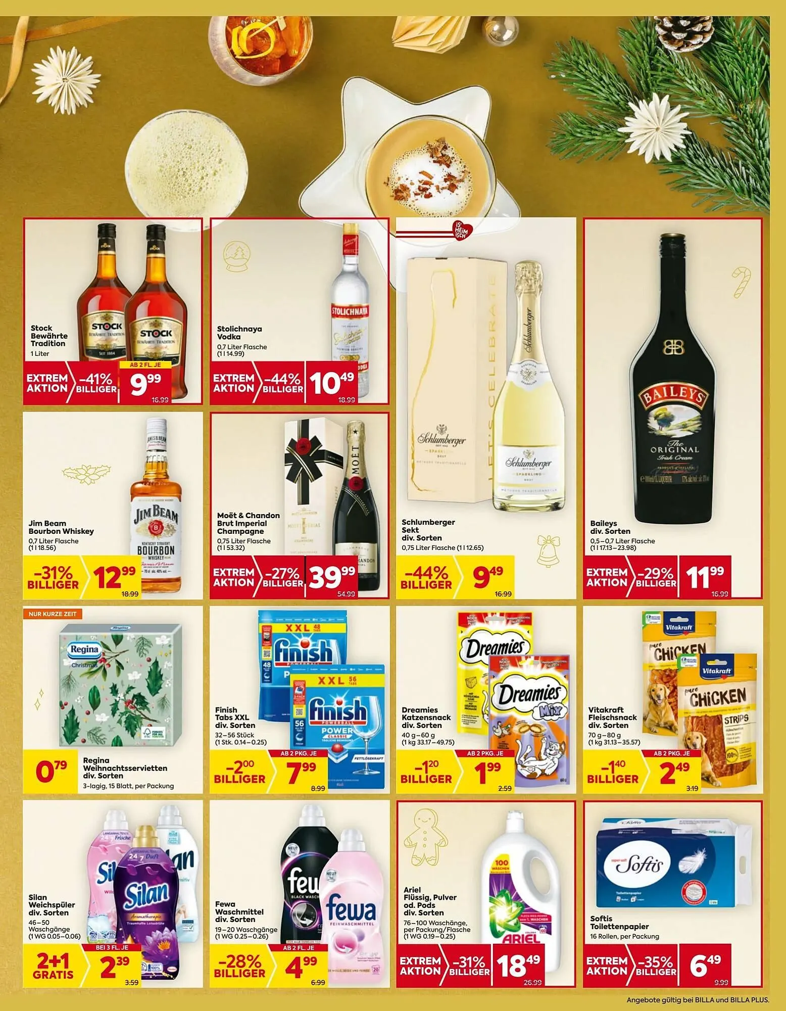 Billa Flugblatt von 11. Dezember bis 17. Dezember 2025 - Flugblätt seite  13
