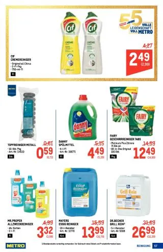 METRO Flugblatt -Profi von 19. März bis 1. April 2026 - Flugblätt seite  57