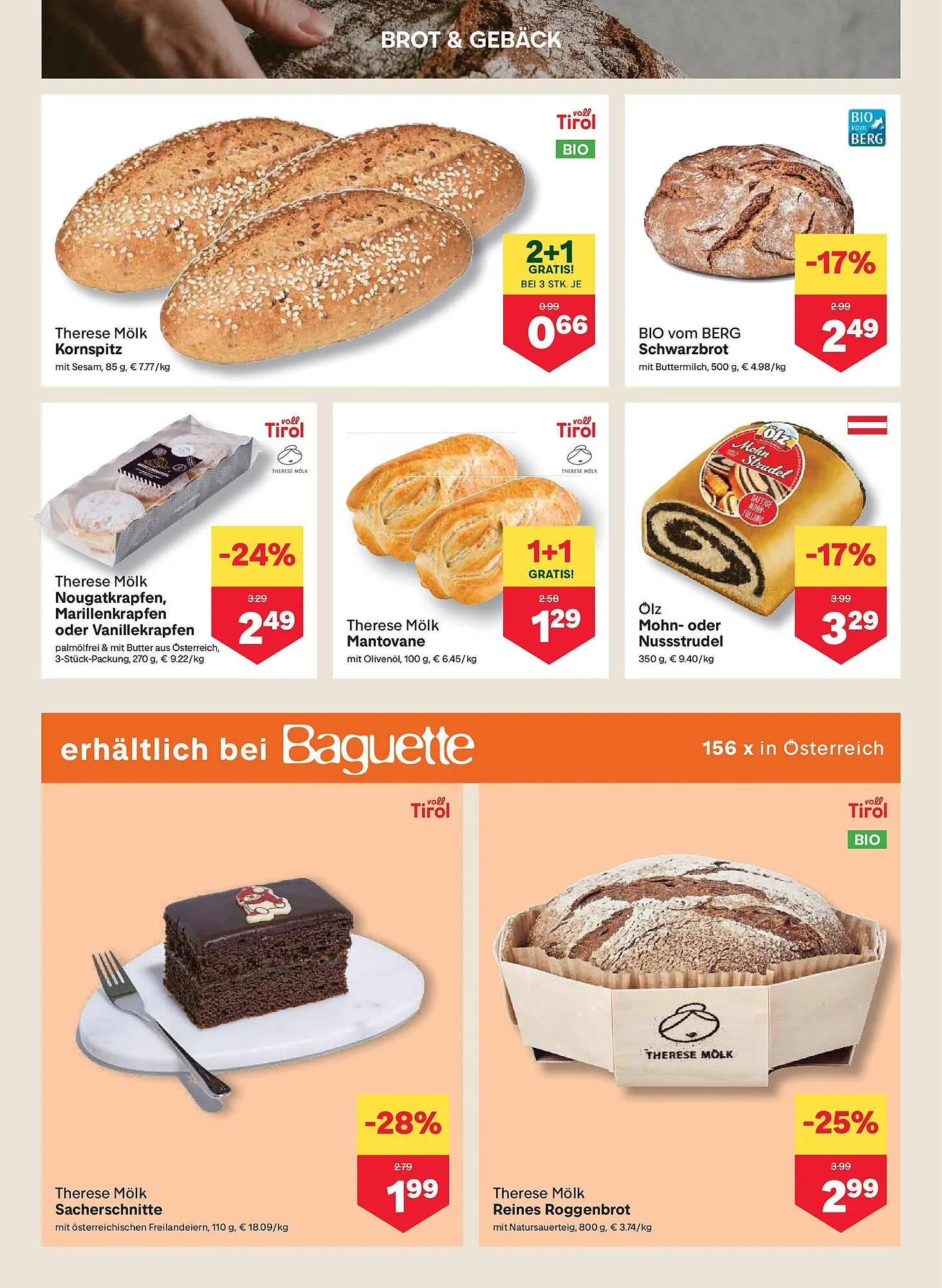 MPreis Flugblatt von 30. Jänner bis 5. Februar 2025 - Flugblätt seite 4