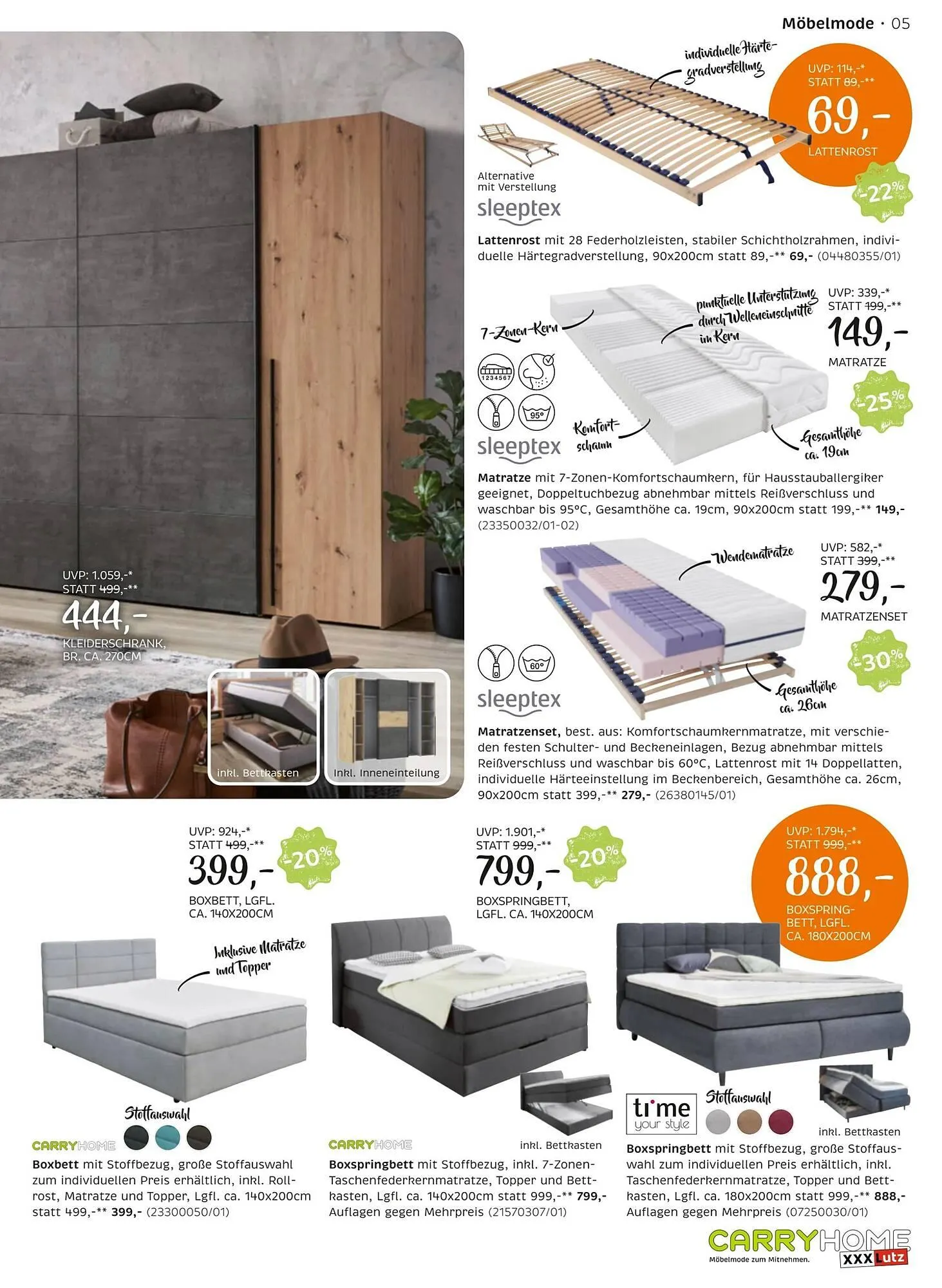 XXXLutz Prospekt von 22. Dezember bis 6. Jänner 2026 - Flugblätt seite 5