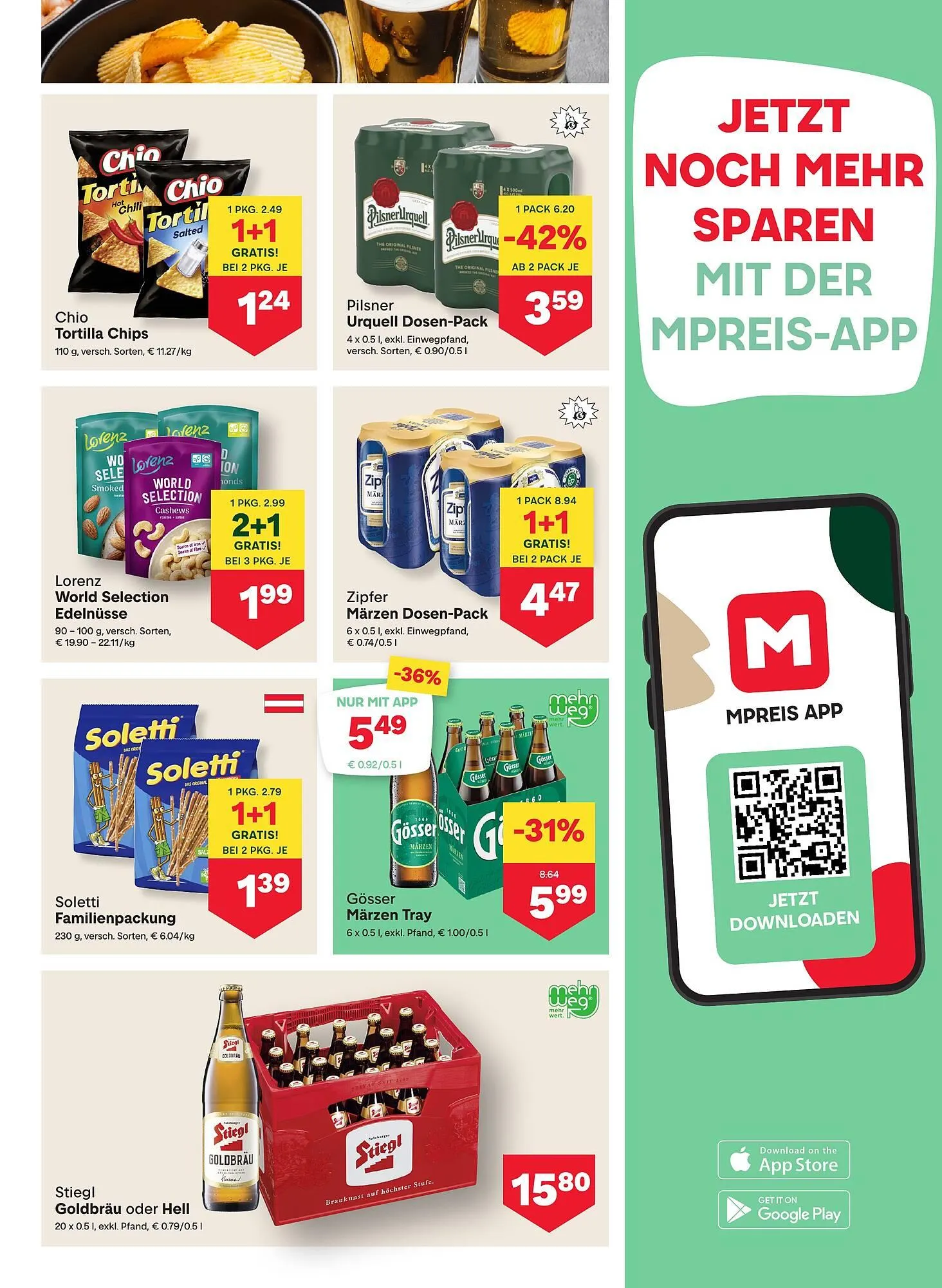 MPreis Flugblatt von 15. Jänner bis 21. Jänner 2026 - Flugblätt seite  9