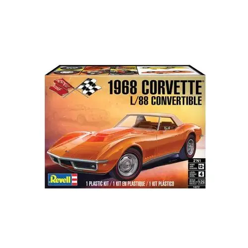 ’68 Corvette® L/88 Convertible 2’N1, Revell Modellbausatz