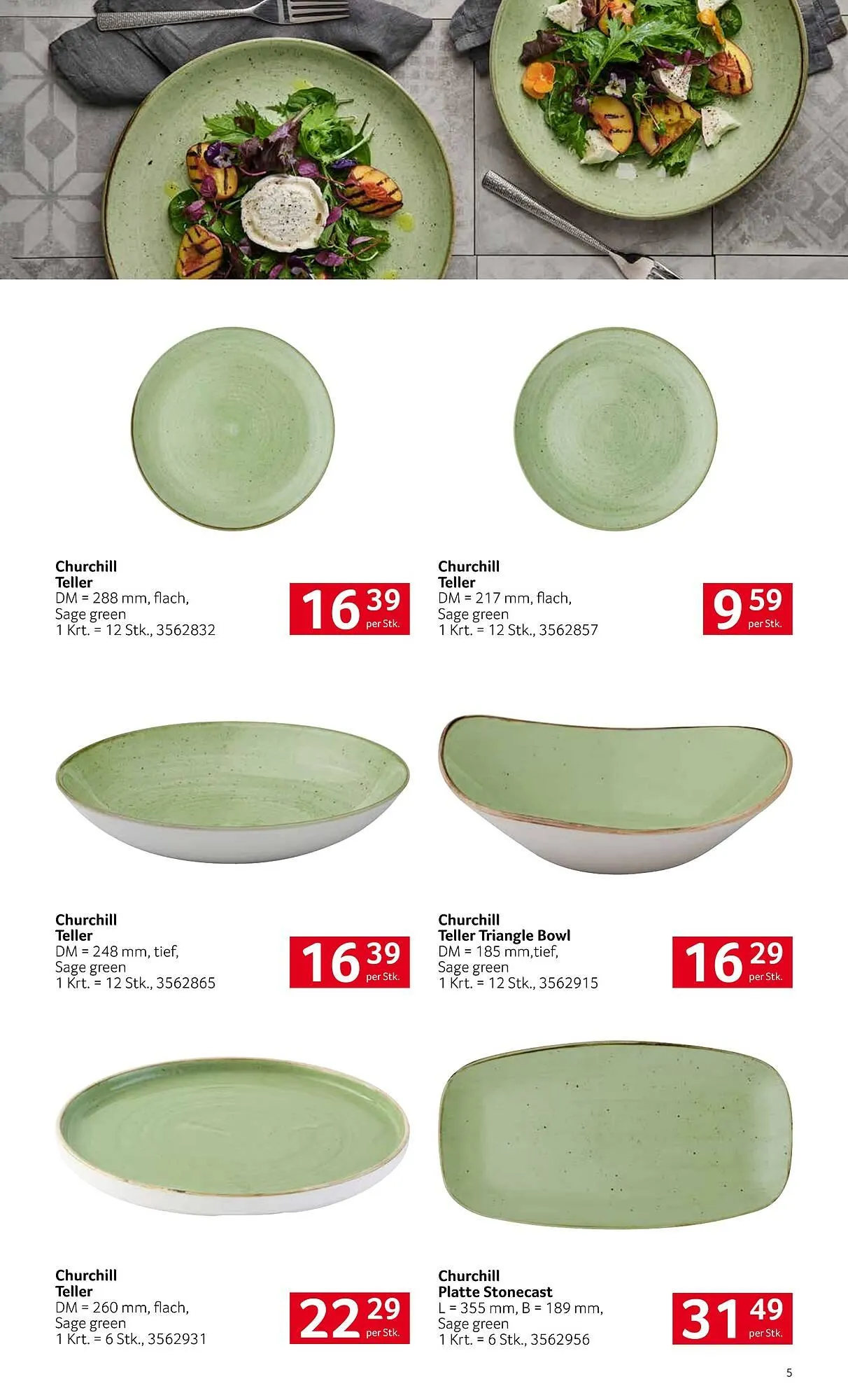 Transgourmet Flugblatt von 26. Oktober bis 27. Dezember 2025 - Flugblätt seite  5