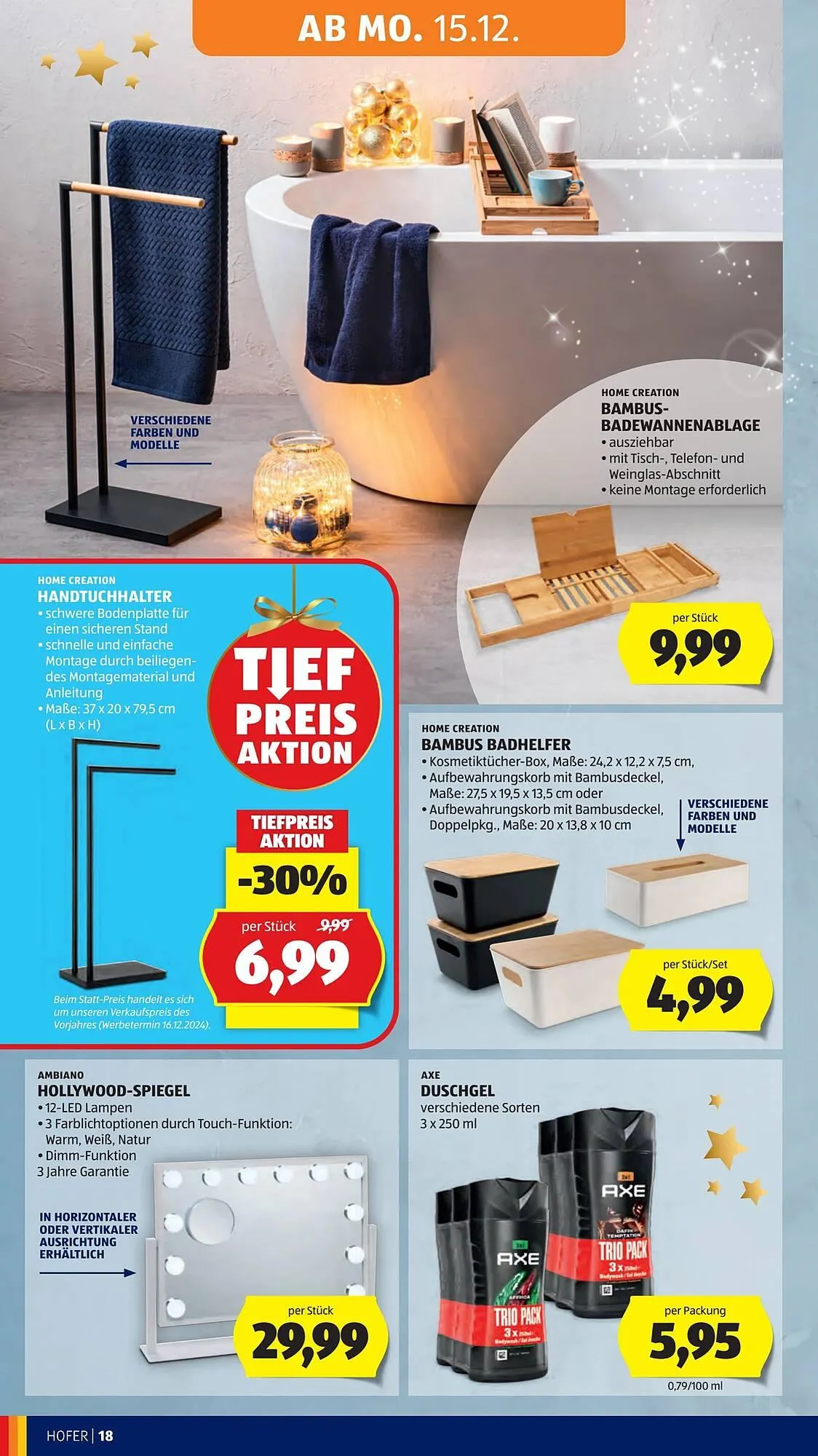 Hofer Flugblatt von 12. Dezember bis 18. Dezember 2025 - Flugblätt seite  30