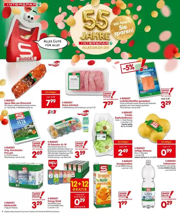 Exklusive Schnäppchen von 4. Februar bis 18. Februar 2025 - Flugblätt seite  8