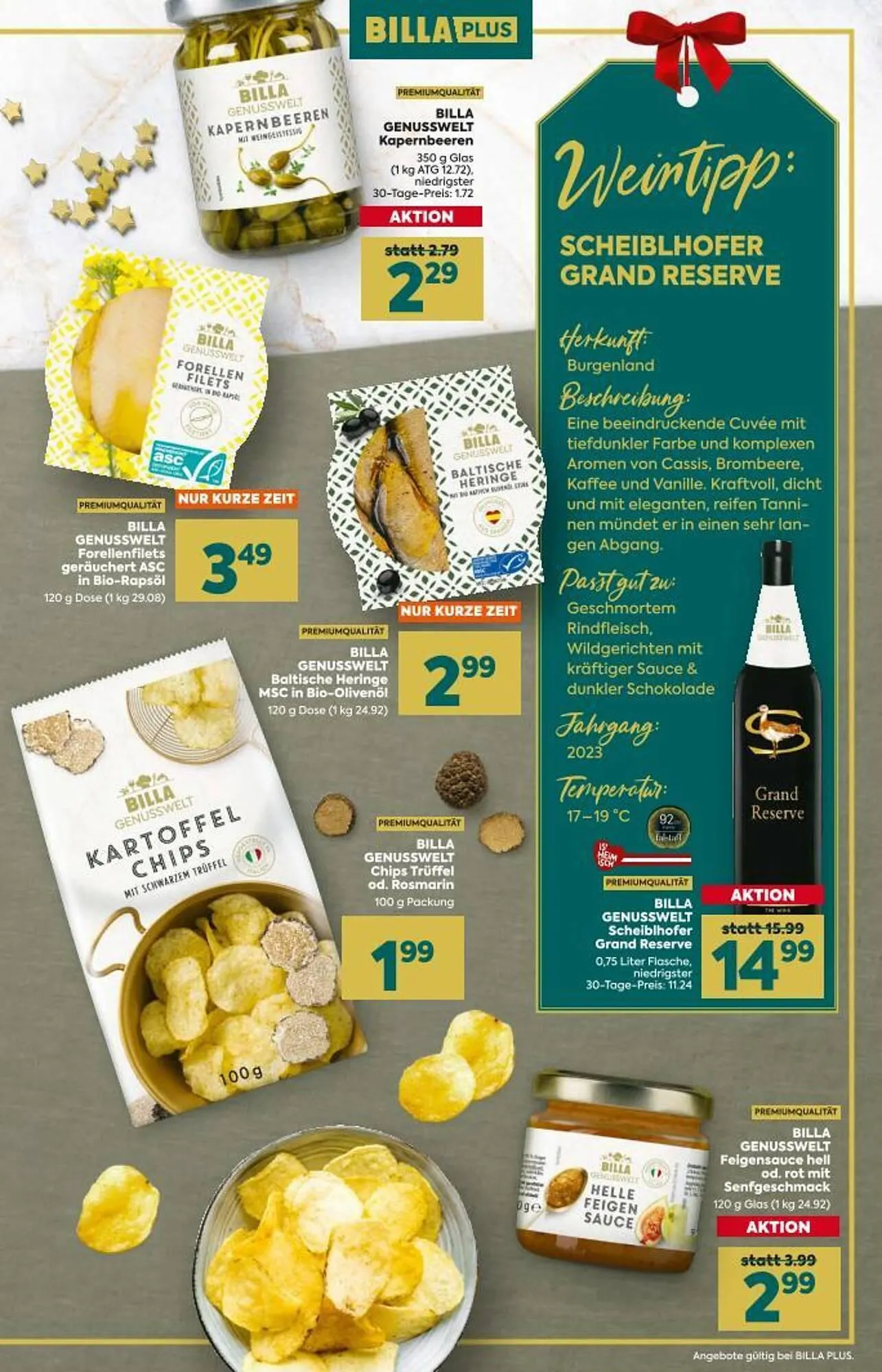 Billa Flugblatt von 27. November bis 24. Dezember 2025 - Flugblätt seite  17