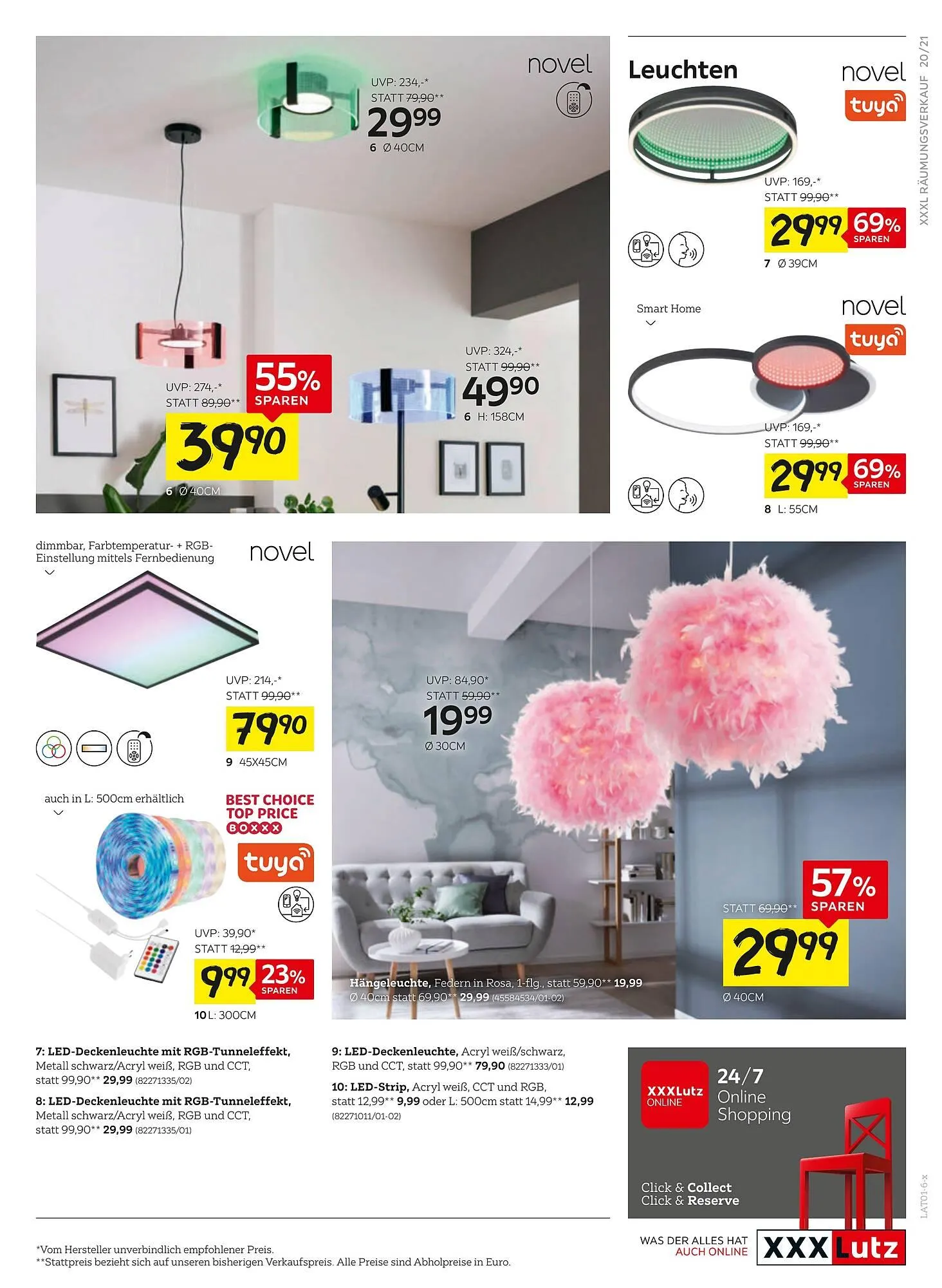 XXXLutz Prospekt von 30. Dezember bis 11. Jänner 2026 - Flugblätt seite 21