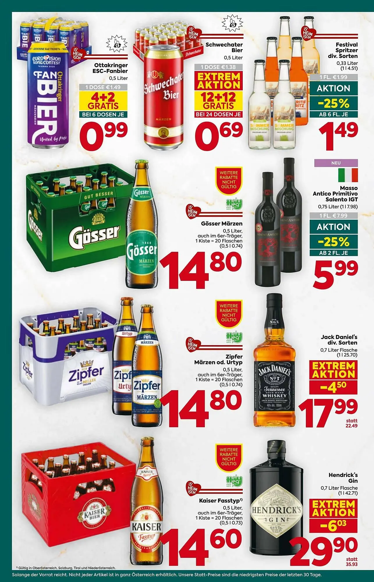 Billa Box Flugblatt von 7. April bis 15. April 2026 - Flugblätt seite 16