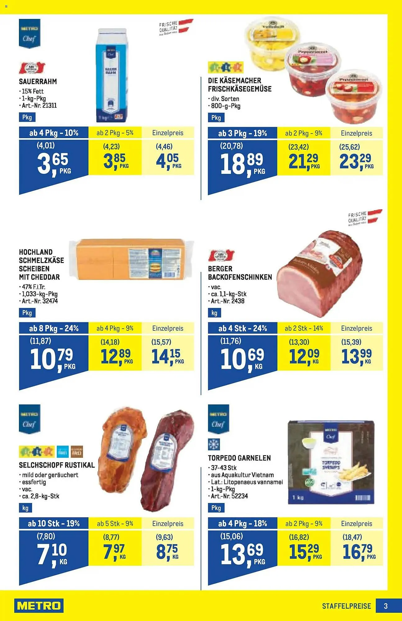 Metro Flugblatt von 19. März bis 1. April 2026 - Flugblätt seite  3