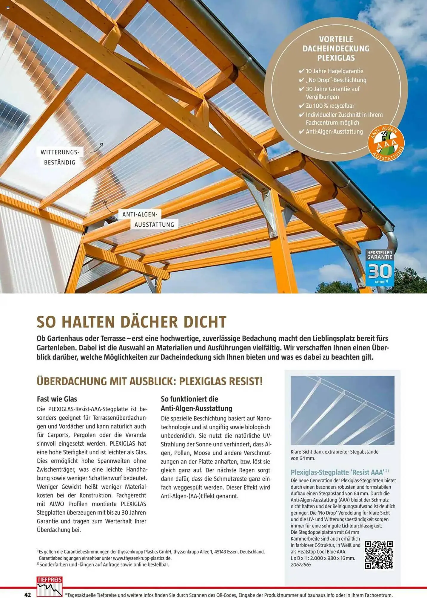 Bauhaus Flugblatt von 4. März bis 31. Dezember 2025 - Flugblätt seite  42