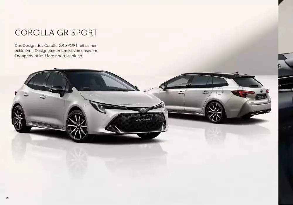 Toyota Corolla von 7. Dezember bis 7. Dezember 2025 - Flugblätt seite  26