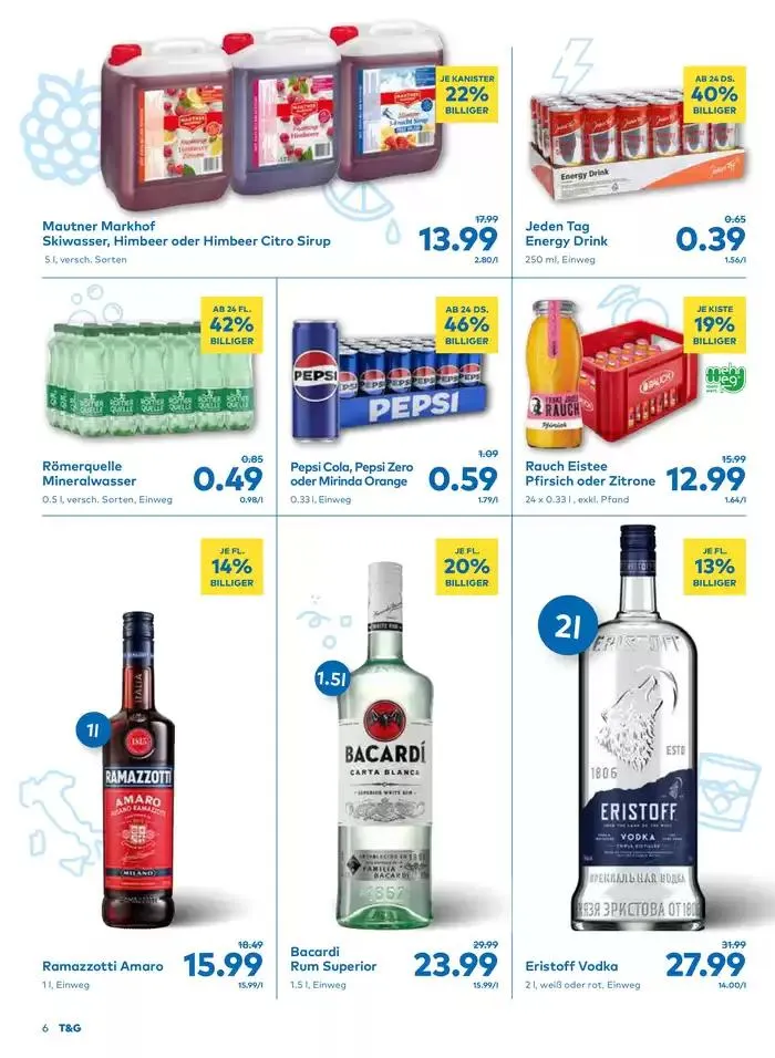 Tolles Angebot für alle Kunden von 8. Jänner bis 15. Jänner 2025 - Flugblätt seite 6