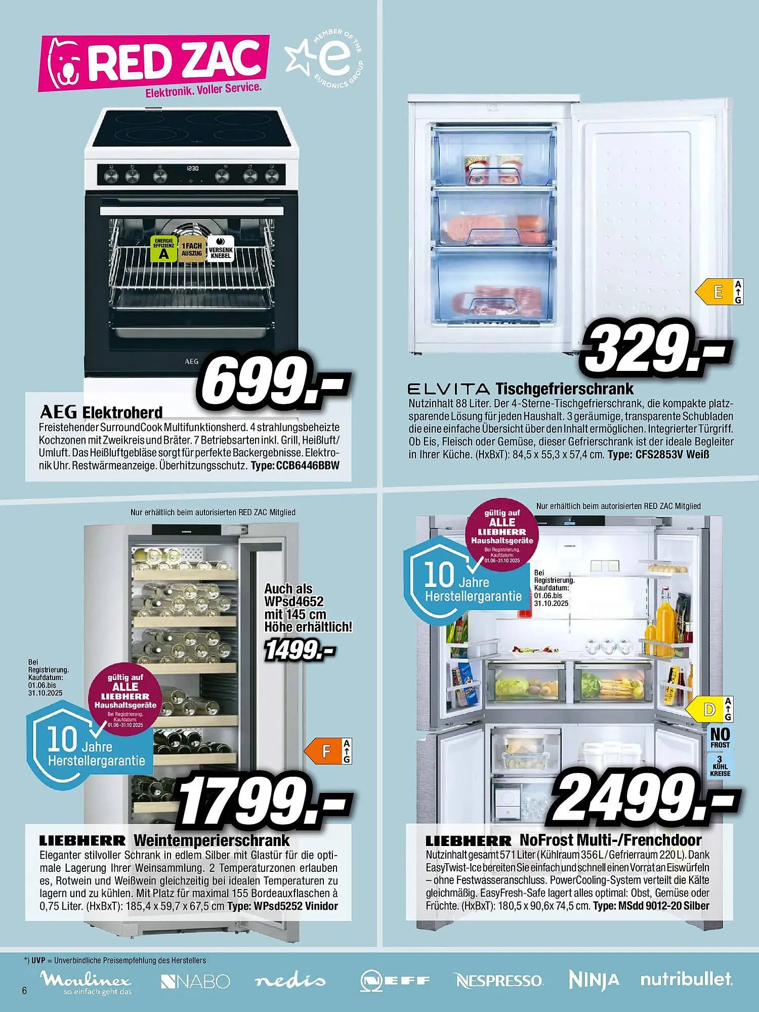 Red Zac Flugblatt von 26. Oktober bis 12. November 2025 - Flugblätt seite 6