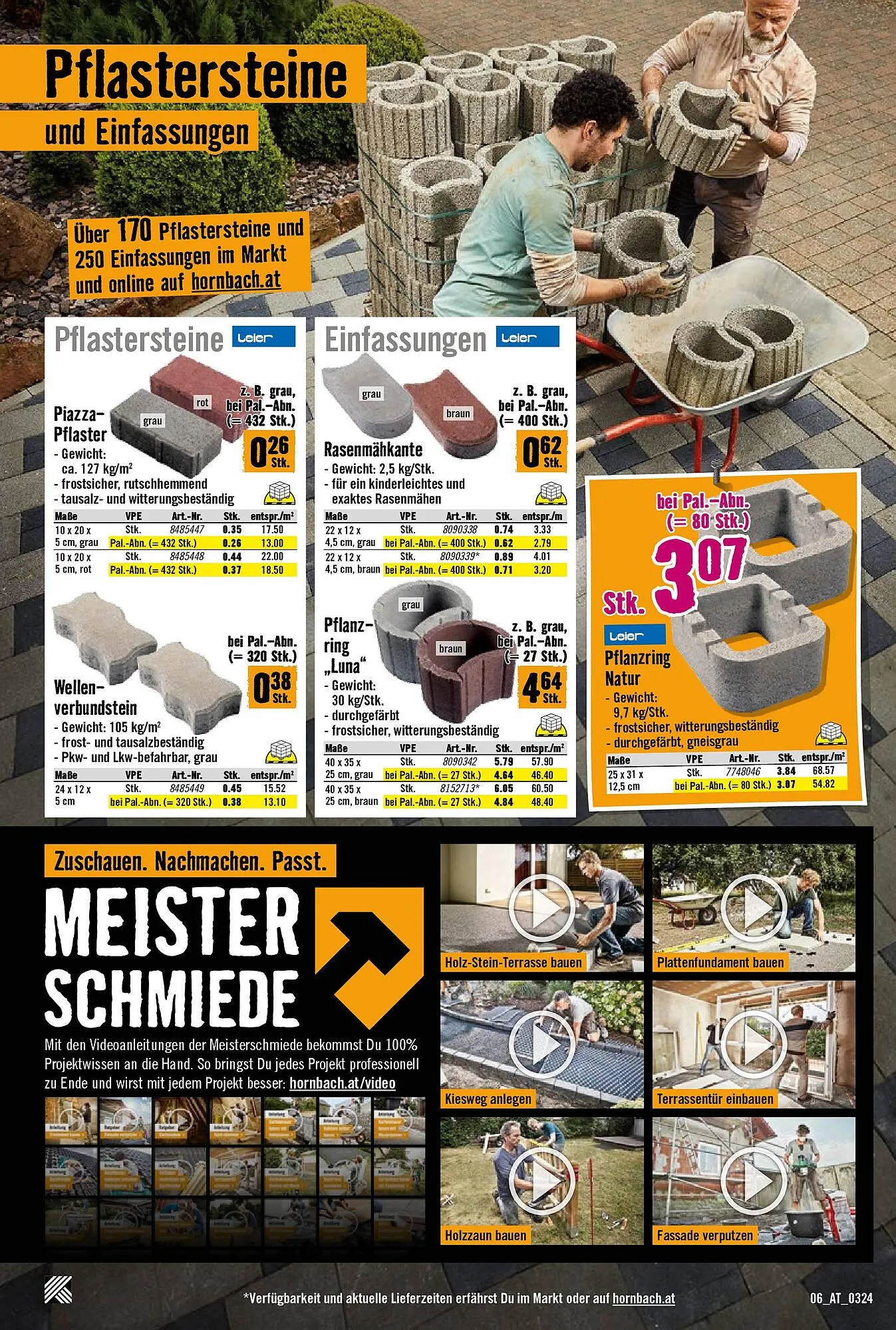 Hornbach Flugblatt von 5. März bis 5. April 2024 - Flugblätt seite 6