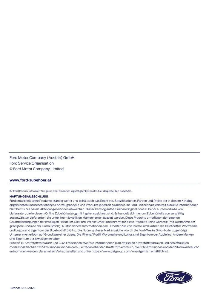 FORD MUSTANG von 2. November bis 2. November 2024 - Flugblätt seite 49