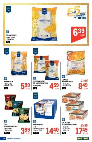 METRO Flugblatt Food - Metro Profi von 17. September bis 30. September 2026 - Flugblätt seite 24