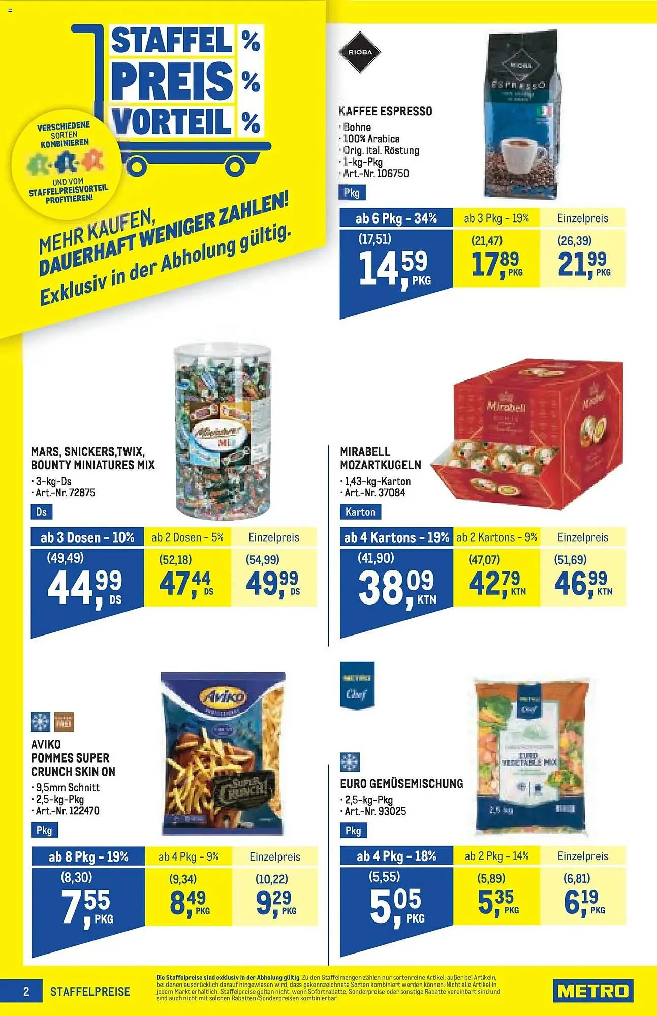 Metro Flugblatt von 19. März bis 1. April 2026 - Flugblätt seite  2