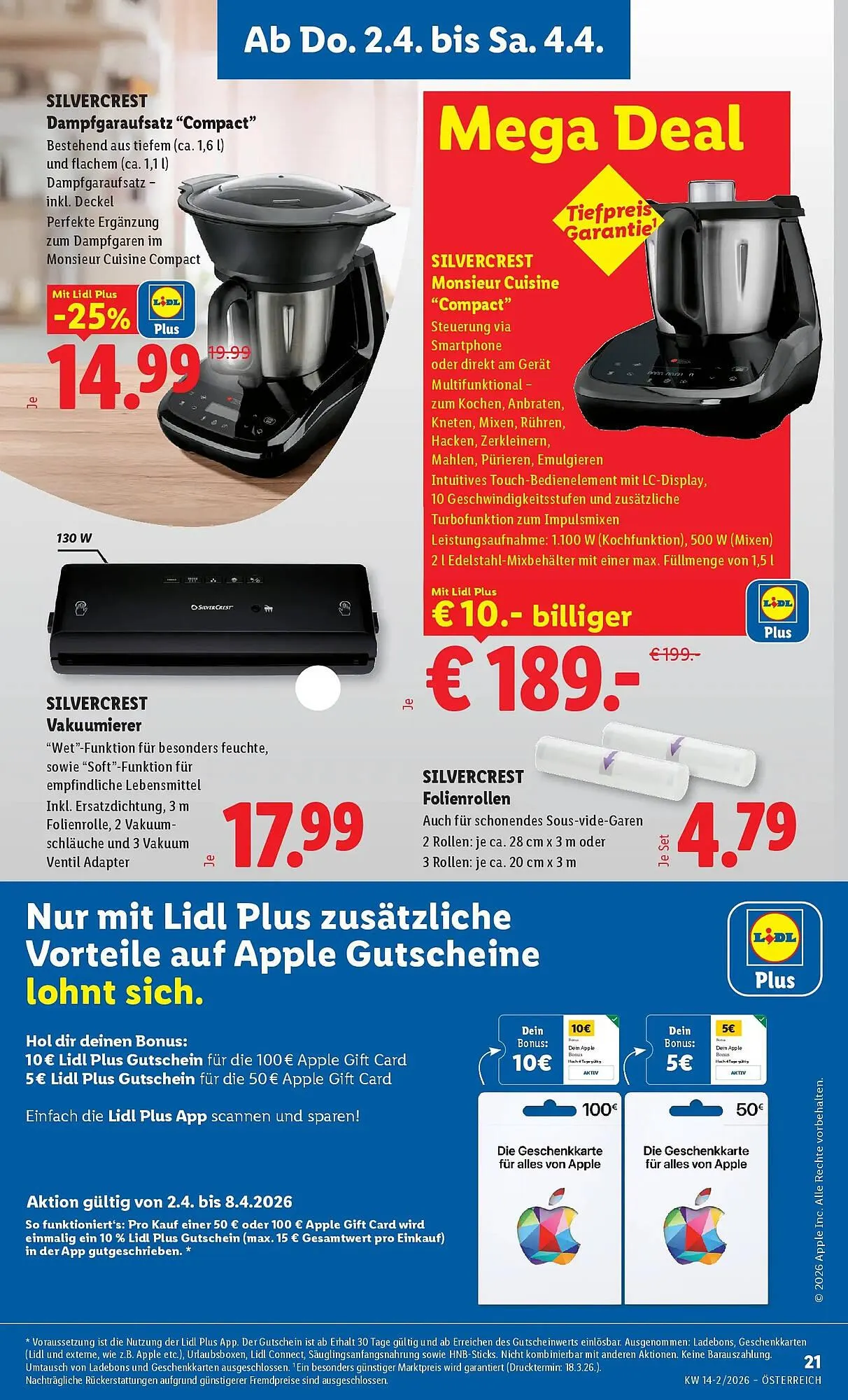 Lidl Flugblatt von 2. April bis 8. April 2026 - Flugblätt seite 23