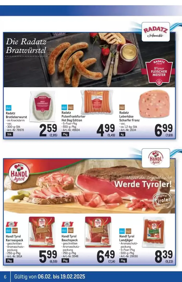 Sonderangebote für Sie von 6. Februar bis 19. Februar 2025 - Flugblätt seite  6