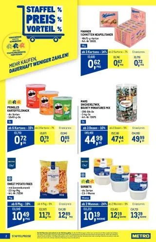 METRO Flugblatt Food - Profi von 9. Juli bis 22. Juli 2026 - Flugblätt seite 2