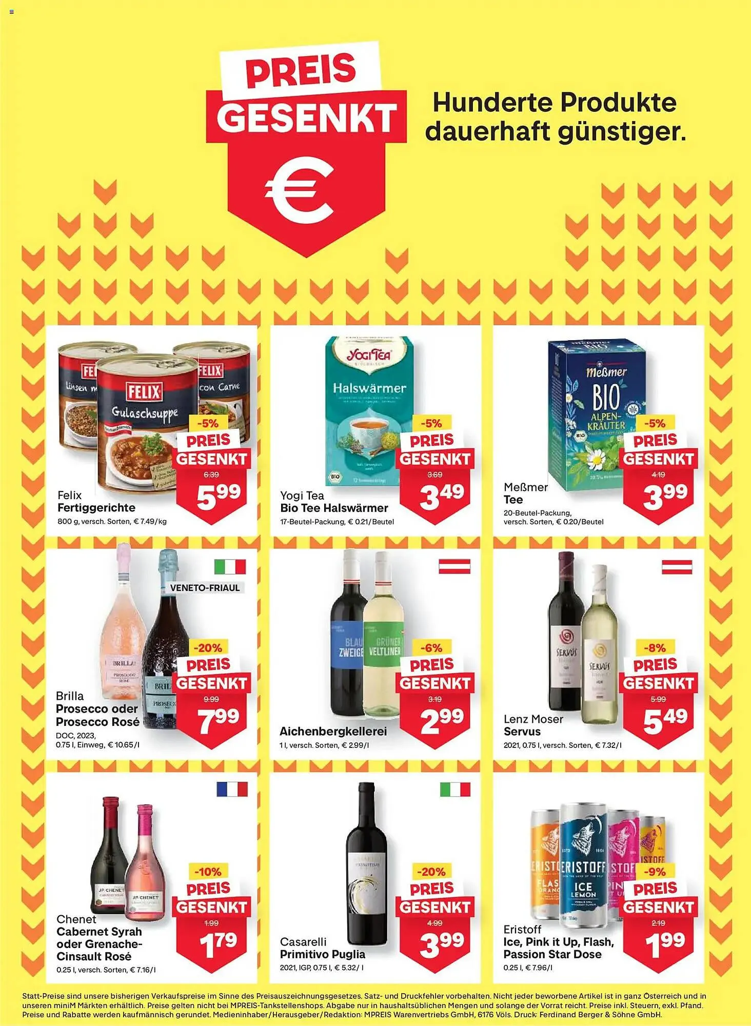 MPreis Flugblatt von 30. Jänner bis 5. Februar 2026 - Flugblätt seite  10