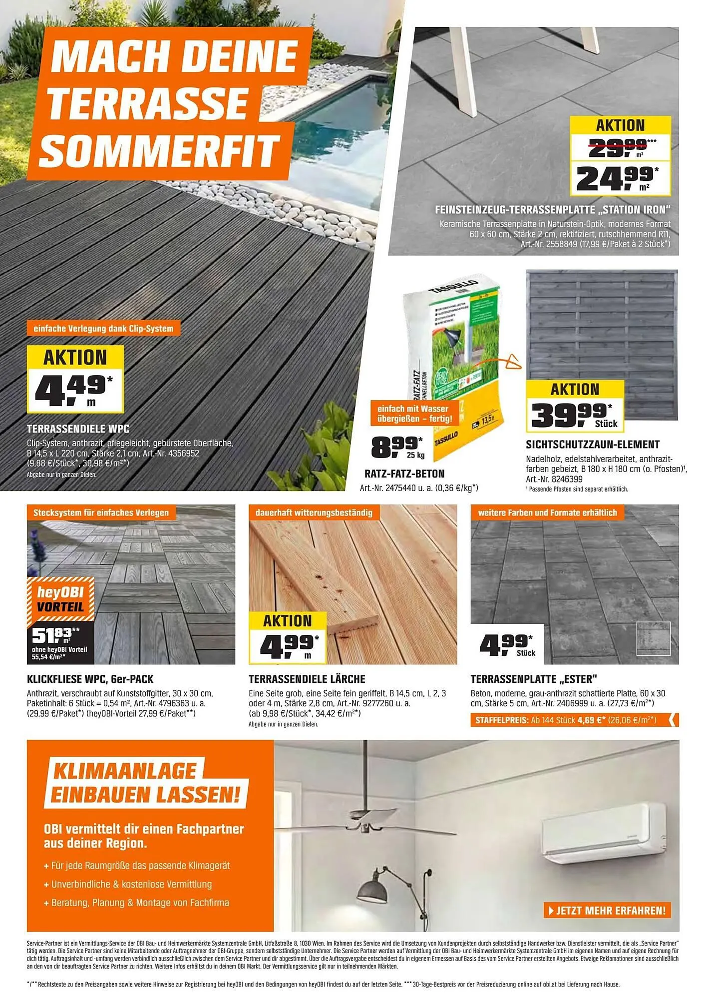 OBI Flugblatt von 1. April bis 30. April 2026 - Flugblätt seite  18
