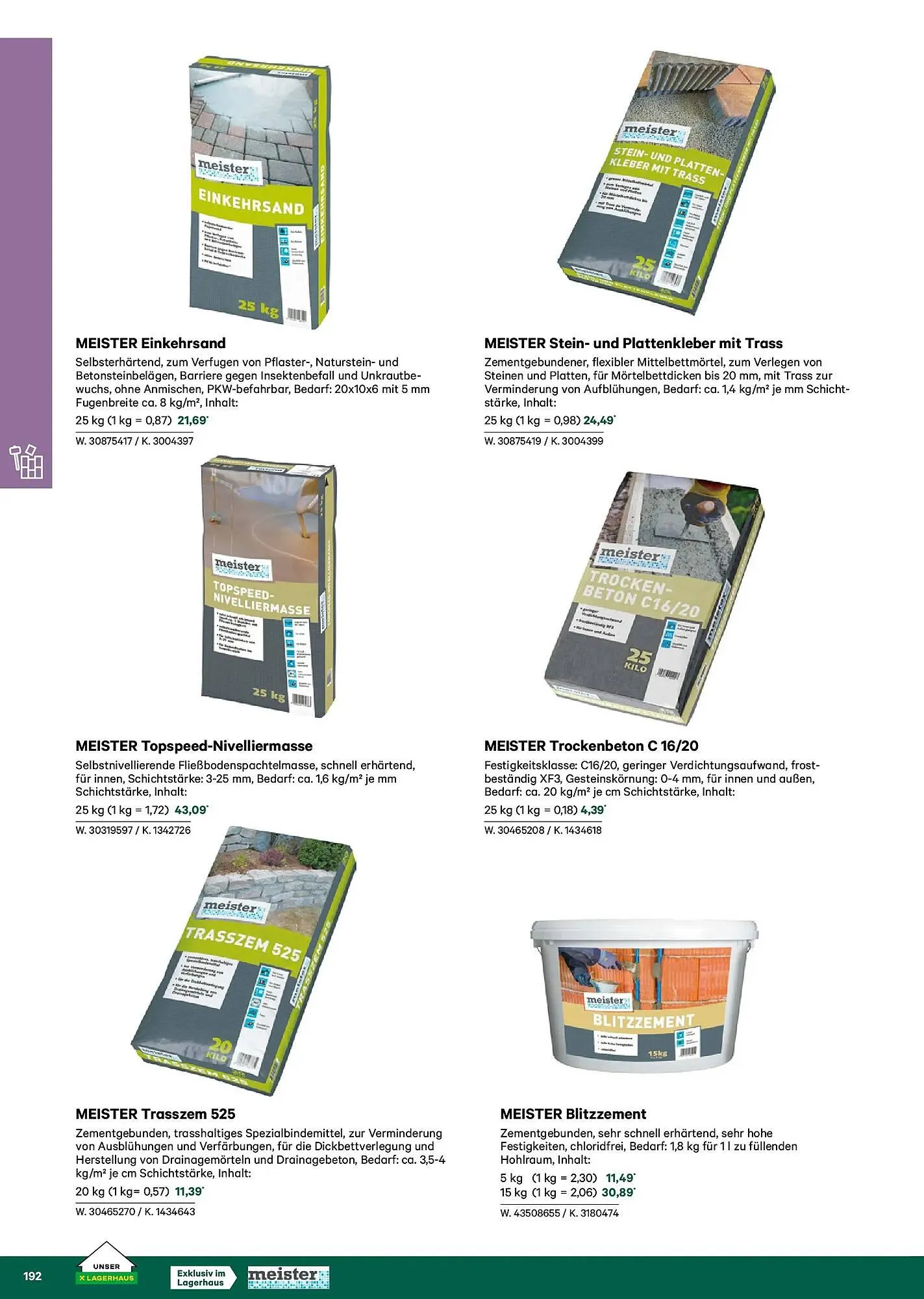 Lagerhaus Flugblatt von 22. Februar bis 31. Mai 2026 - Flugblätt seite  192