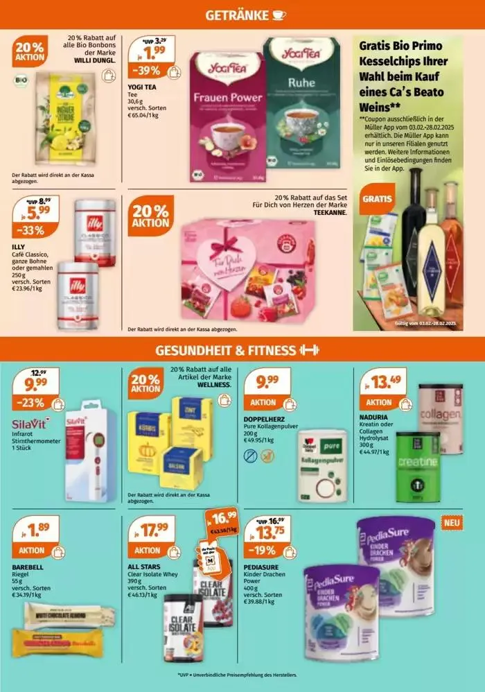 Müller flugblatt von 3. Februar bis 17. Februar 2025 - Flugblätt seite 15